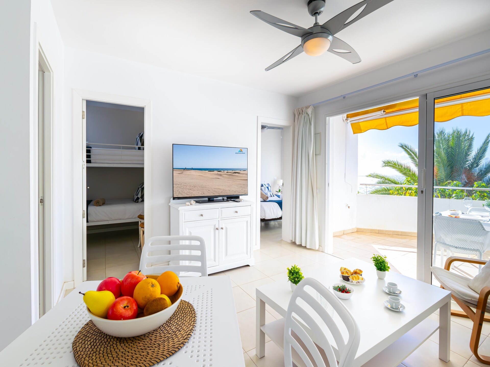Zorgeloze vakantie in Maspalomas: Gelijkvloers appartement met zwembad - foto 5