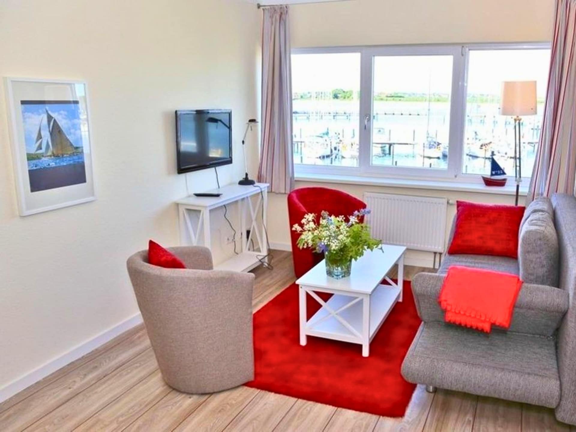 Centraal gelegen appartement aan zee in Burgtiefe-Südstrand · 5 pers. - foto 2