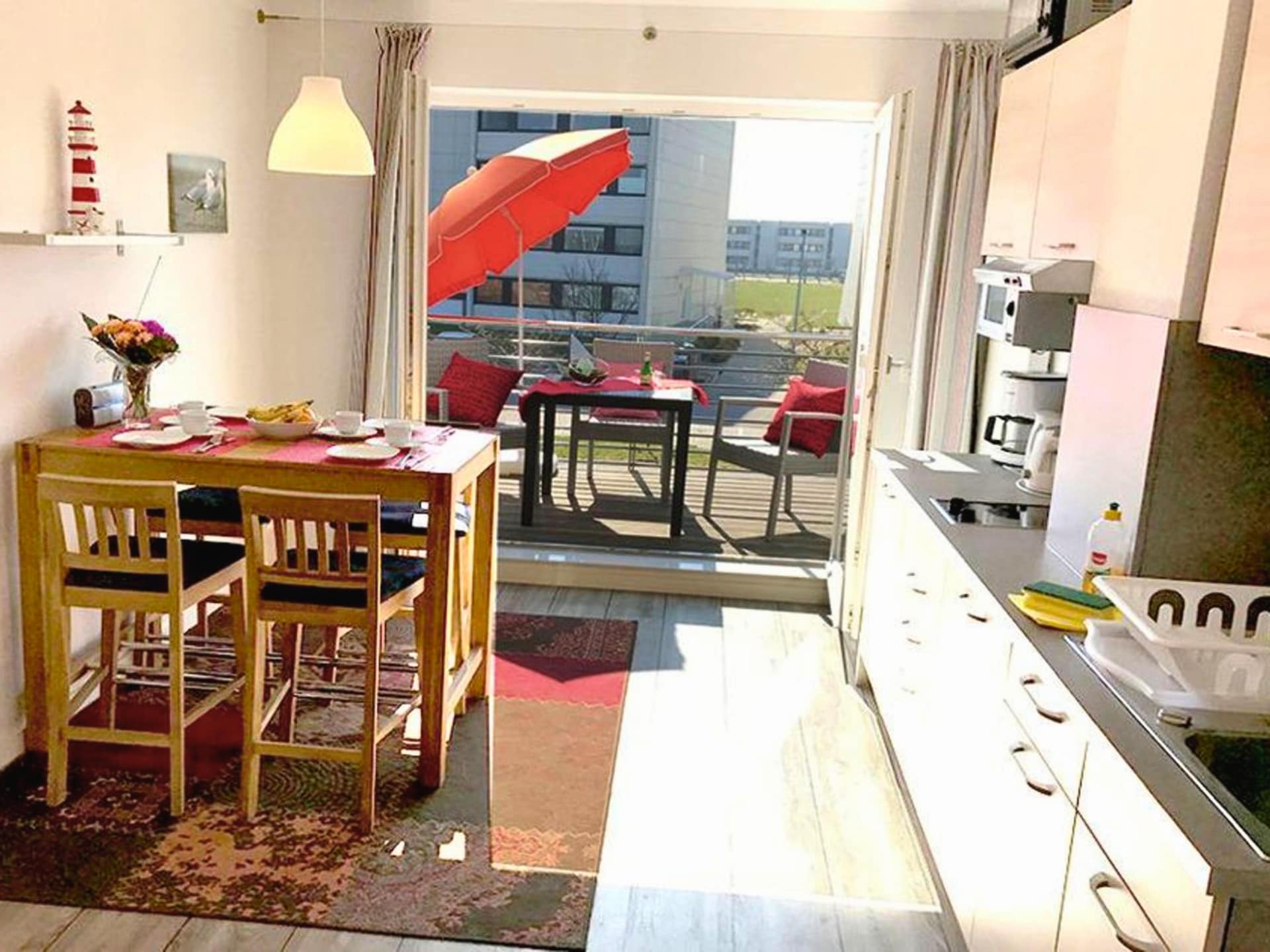 Centraal gelegen appartement aan zee in Burgtiefe-Südstrand · 5 pers. - foto 13
