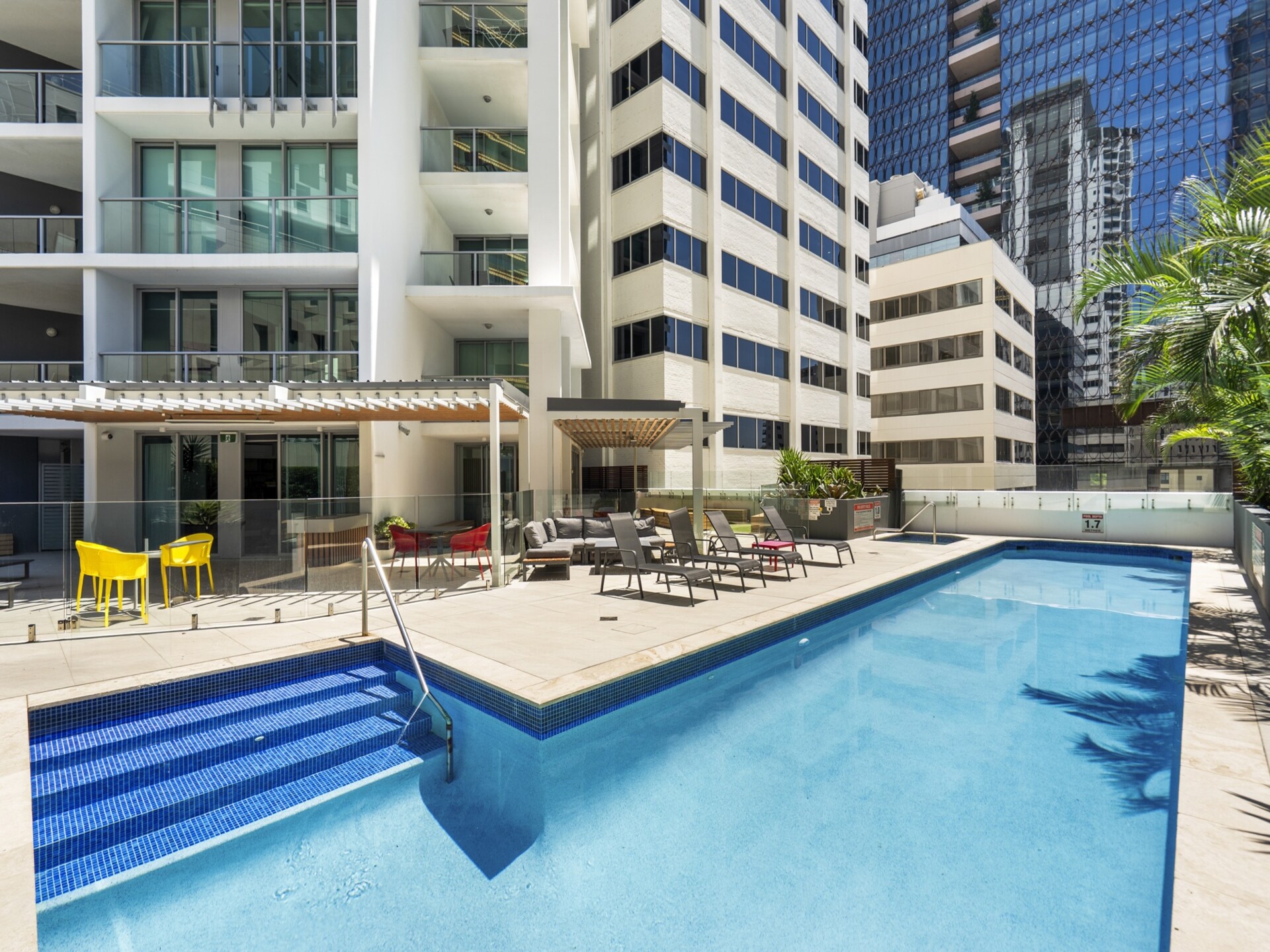 Stadsappartement met balkon, zwembad & fitness in hartje Brisbane CBD - foto 13