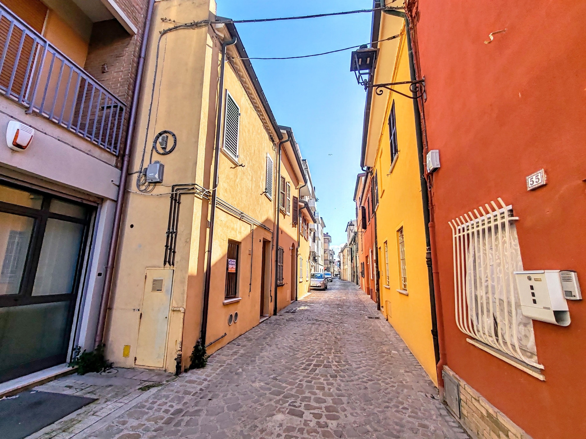 Op 700 m van het strand: Ruim appartement Mura San Gallo in Fano - foto 8