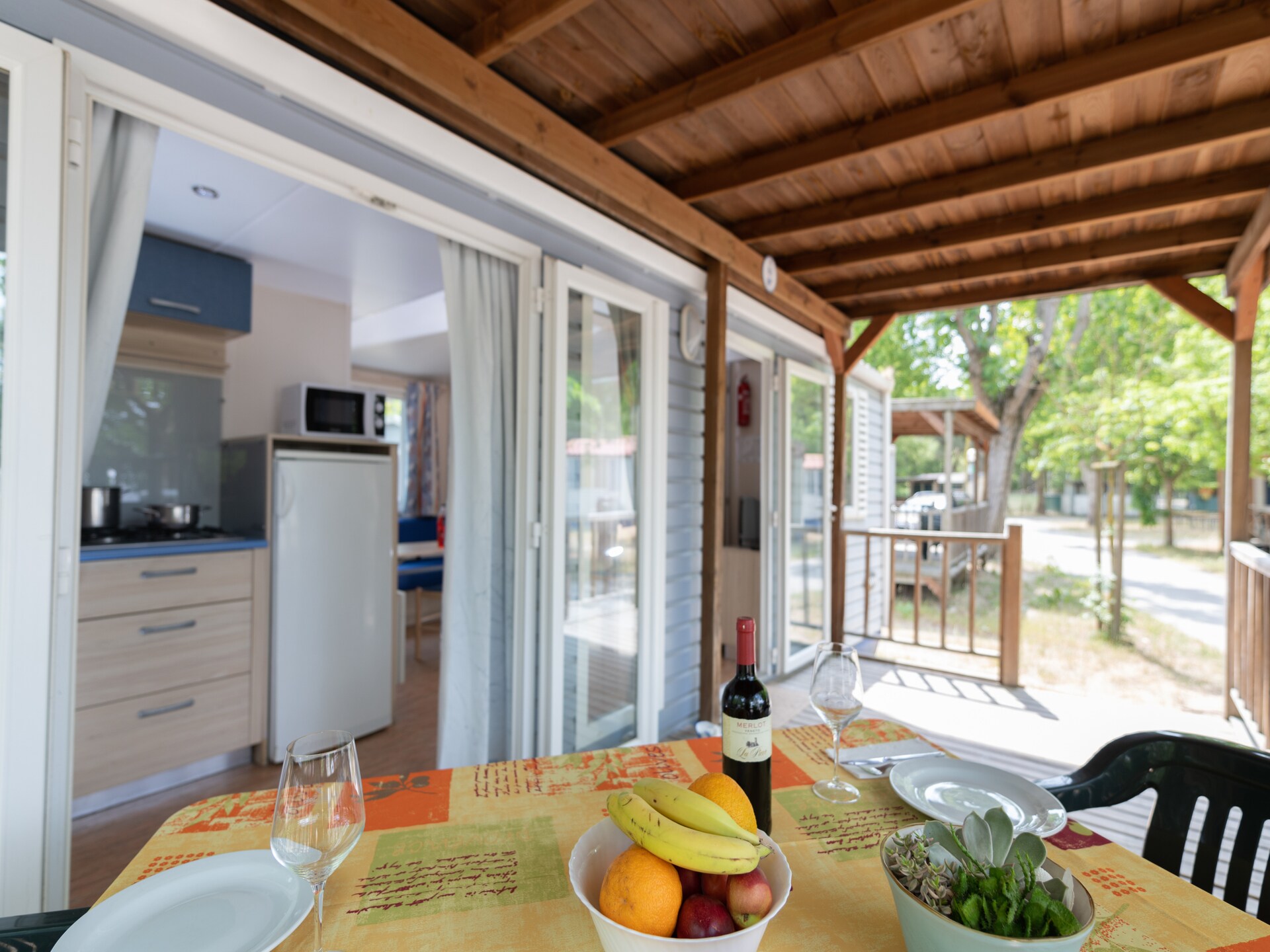 Moderne stacaravan bij strand Cesenatico met zwembad en WiFi - foto 14