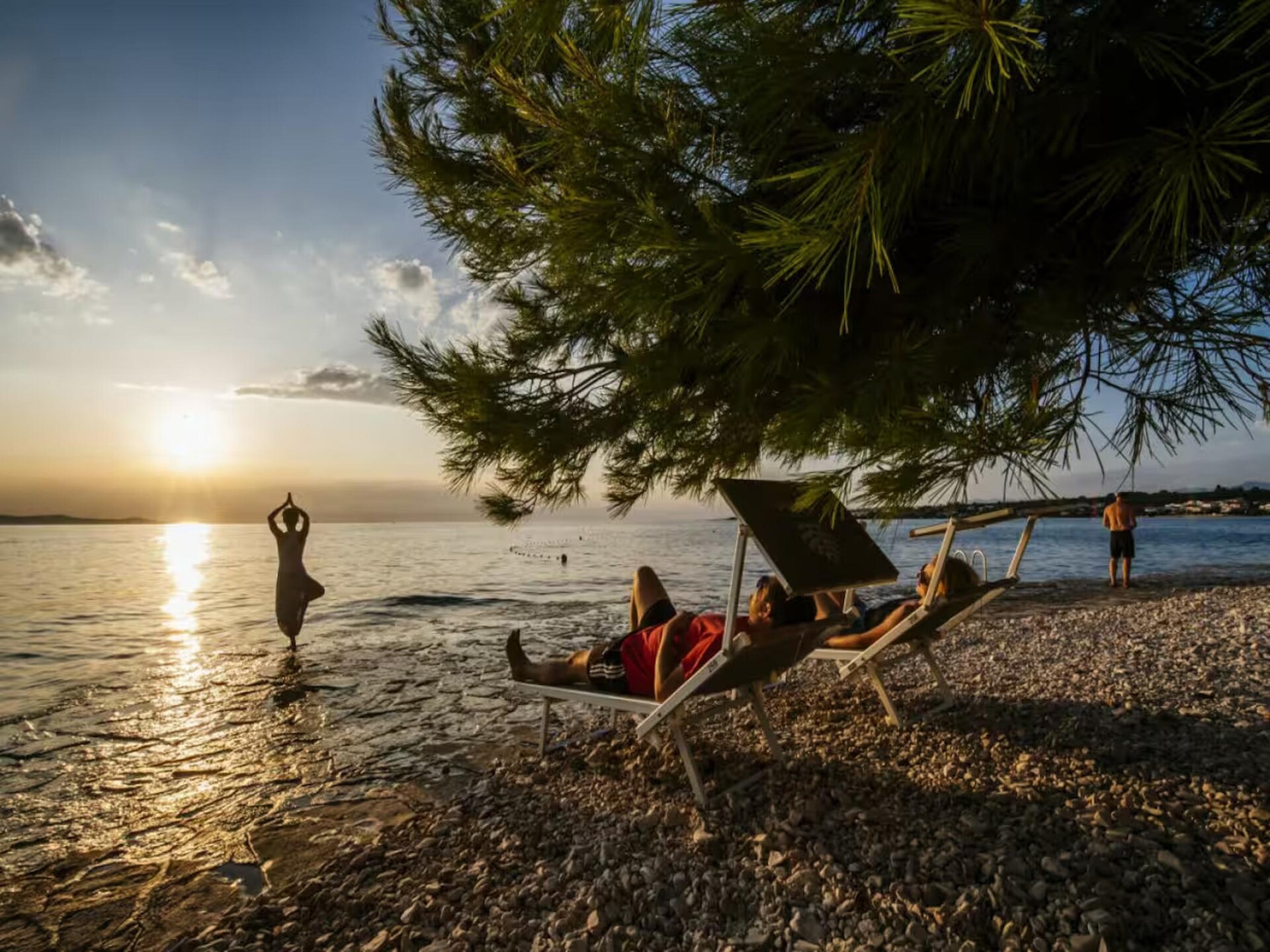 Romantische villa met gedeeld zwembad en privéterras nabij Zadar - foto 29