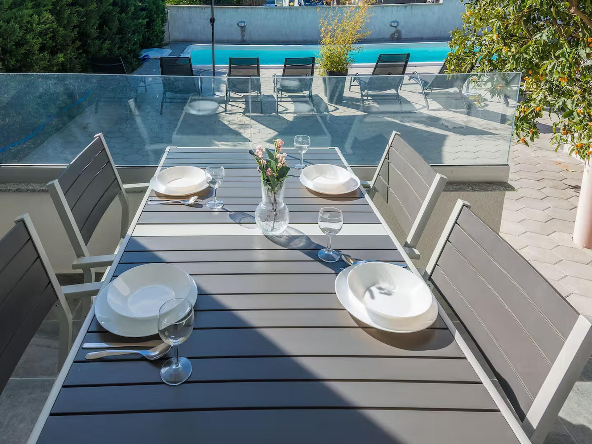 Romantische villa met gedeeld zwembad en privéterras nabij Zadar - foto 19