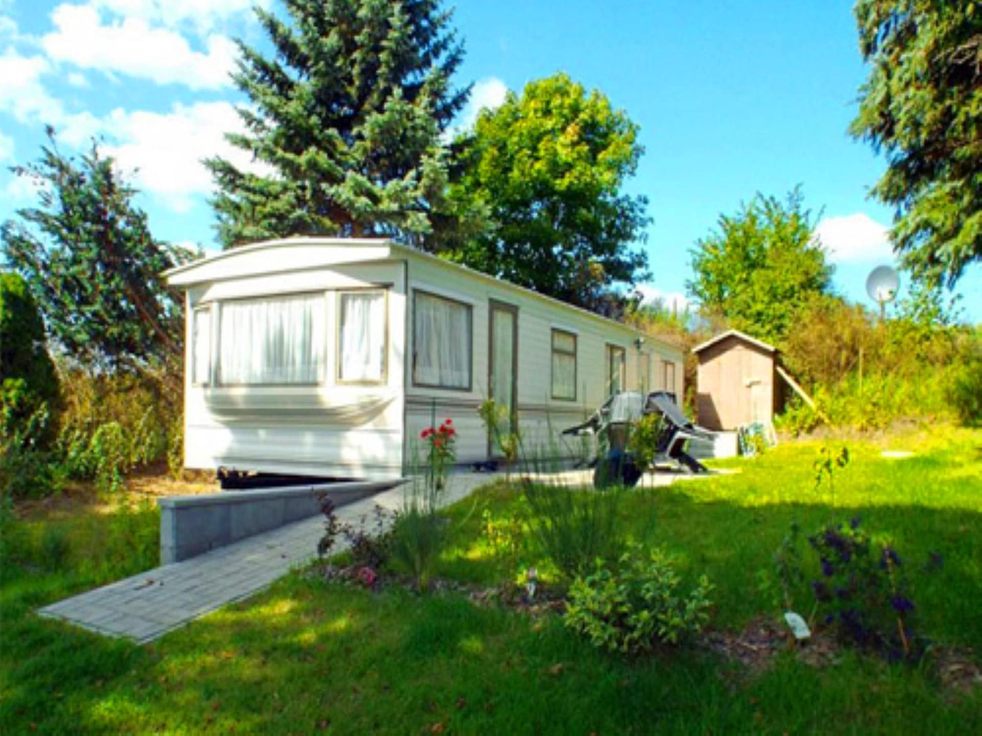 Aan het meer: Comfortabele stacaravan in Dabel voor 4 personen · 35 m² - foto 2