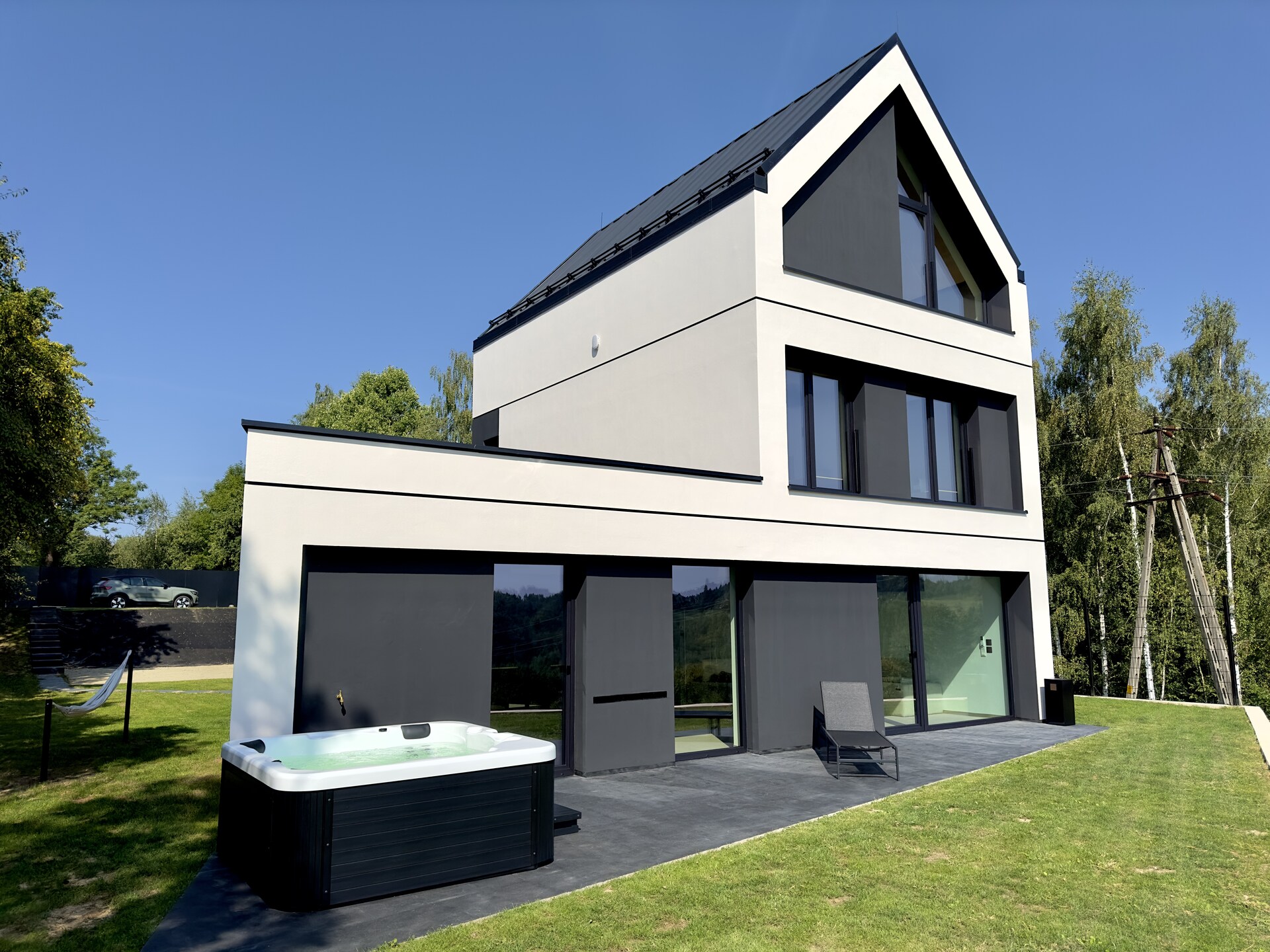 Luxe villa met jacuzzi en panoramisch uitzicht op het Beskid Wyspowy-gebergte - foto 23