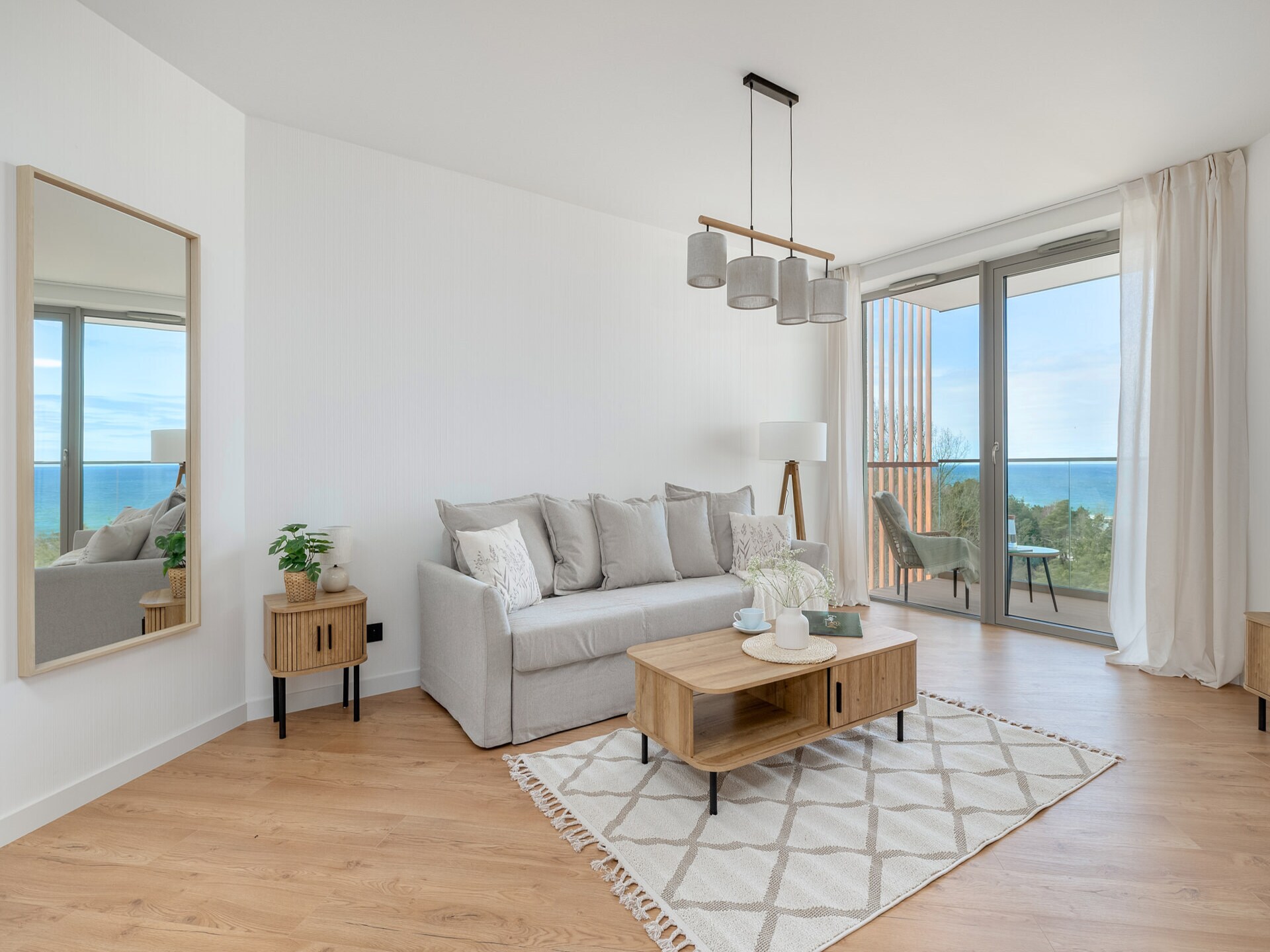 Appartement met zeezicht op 80m van strand in Pobierowo - foto 1