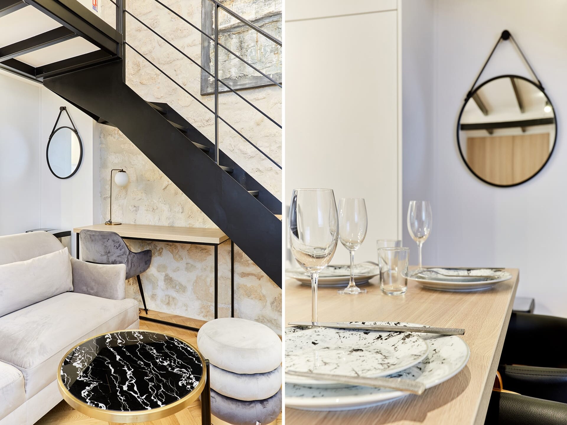 Duplex appartement met 2 badkamers in levendig hart van Parijs - foto 14