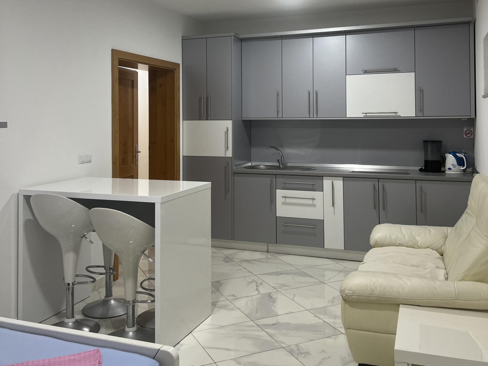 Appartement Lavaran 2: Zeezicht op 130m van het strand in Vir - foto 2