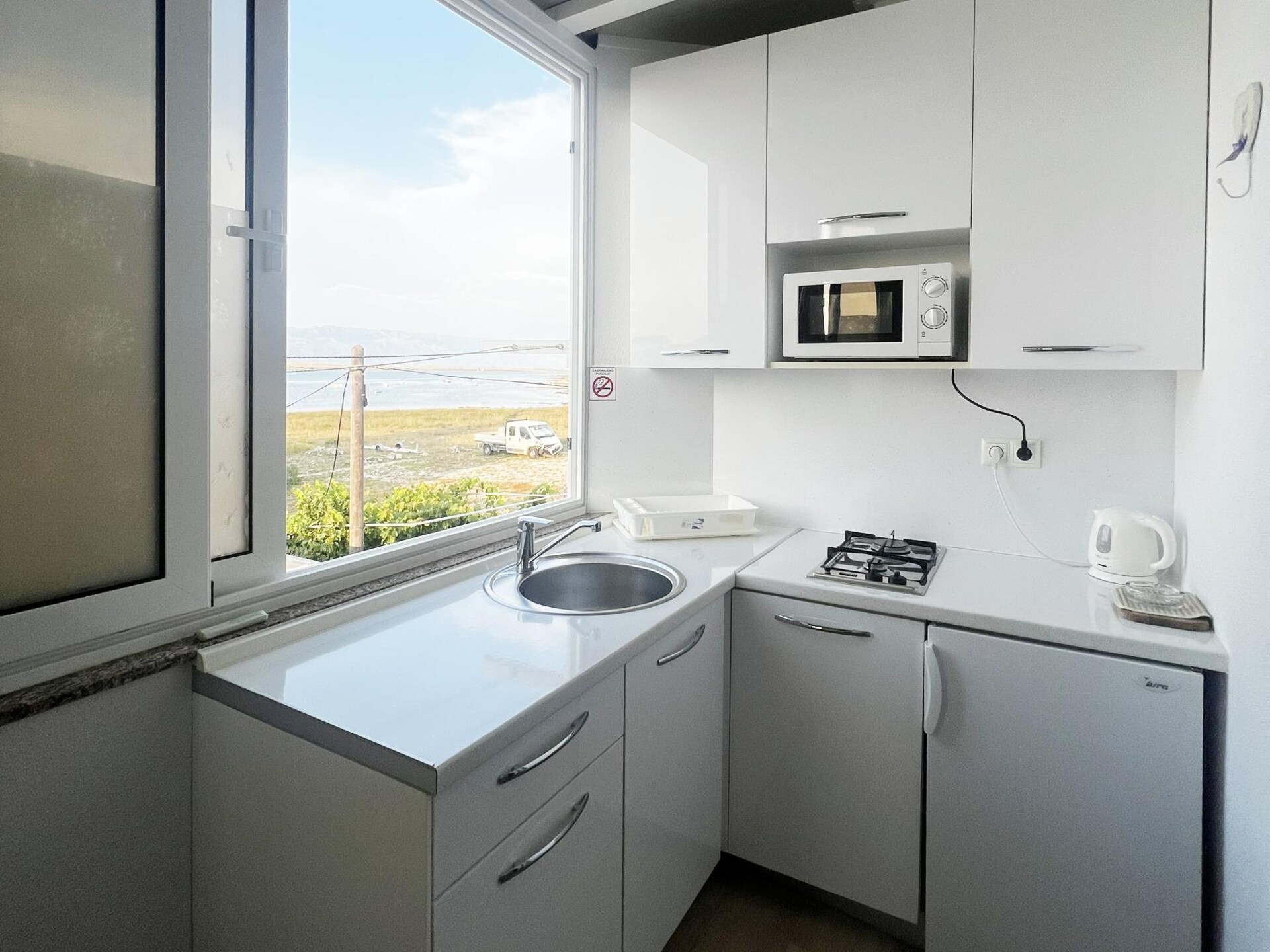 Knus appartement Vir op 130m van zee met tuin - foto 10