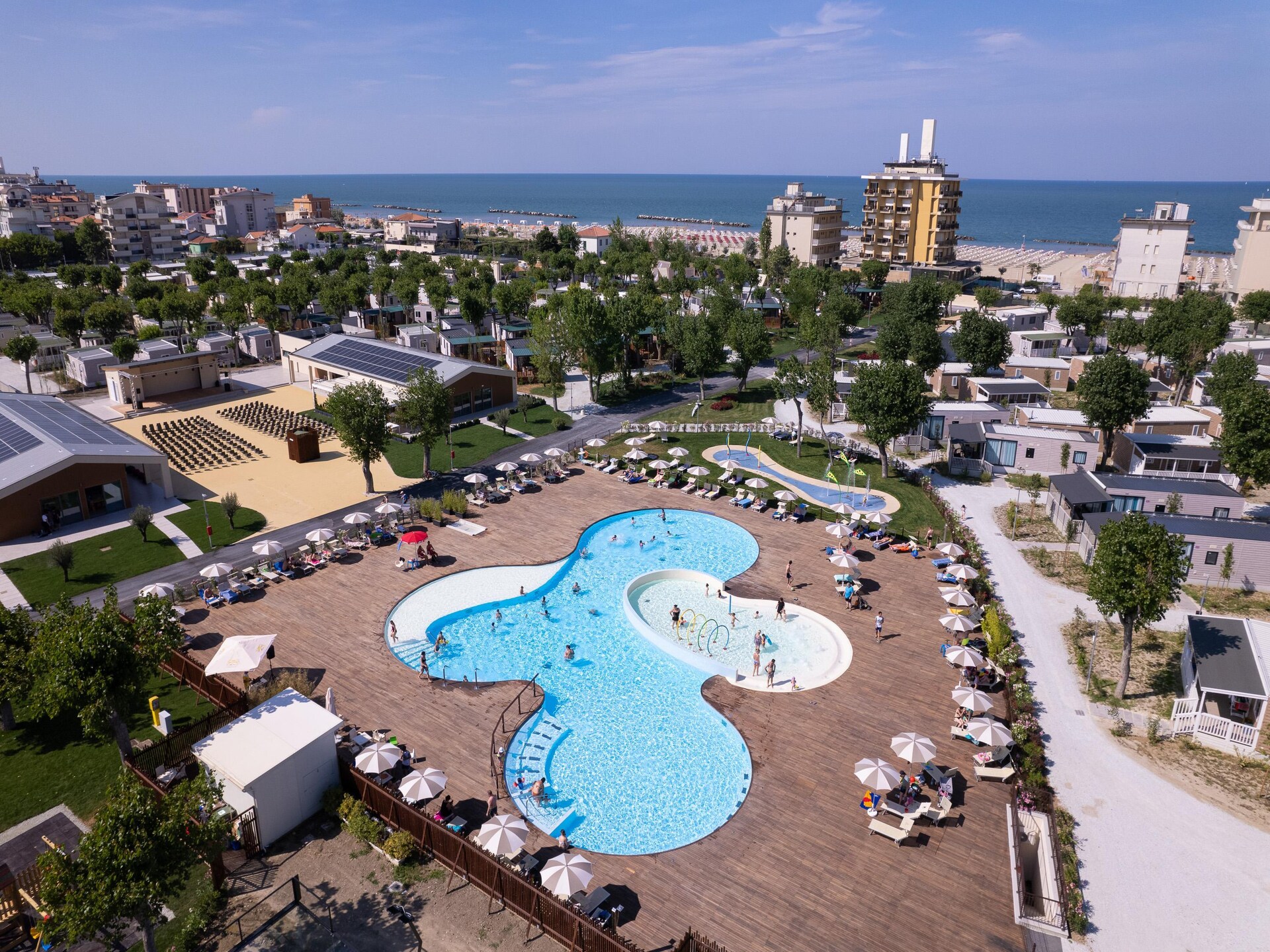 Lodge Superior aan zee: vrijstaande stacaravan voor 6 personen in Viserba - foto 2