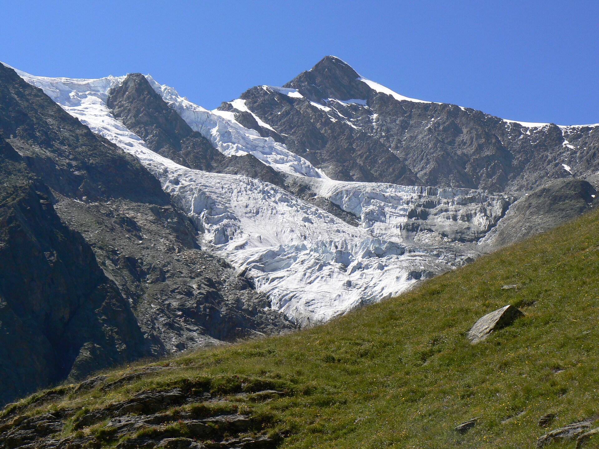 Knusse berghut voor 2 met hond in Saas Grund, Wallis - foto 9