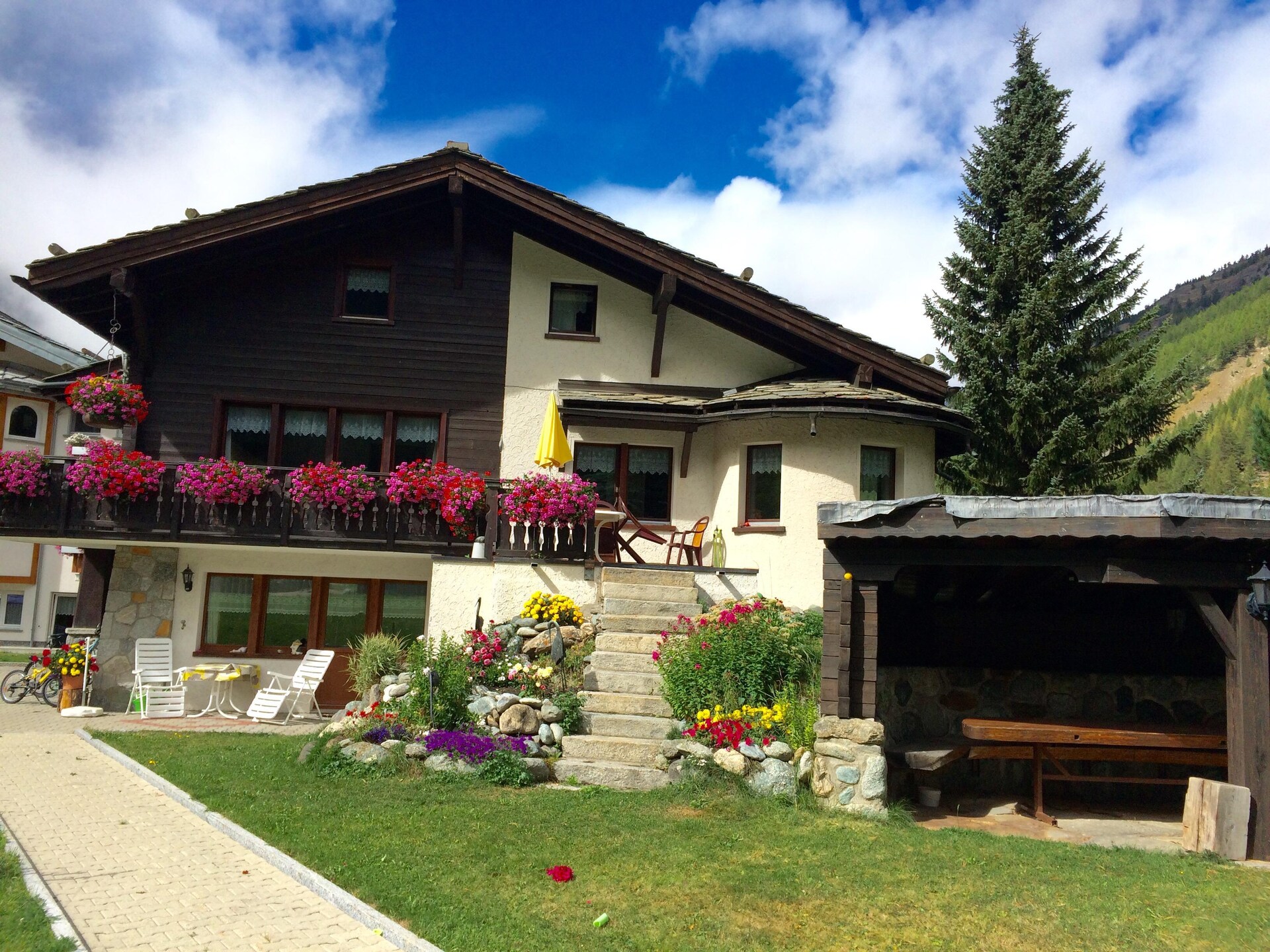 2-persoons appartement in Saas Grund bij Chalet Sunstar - foto 11