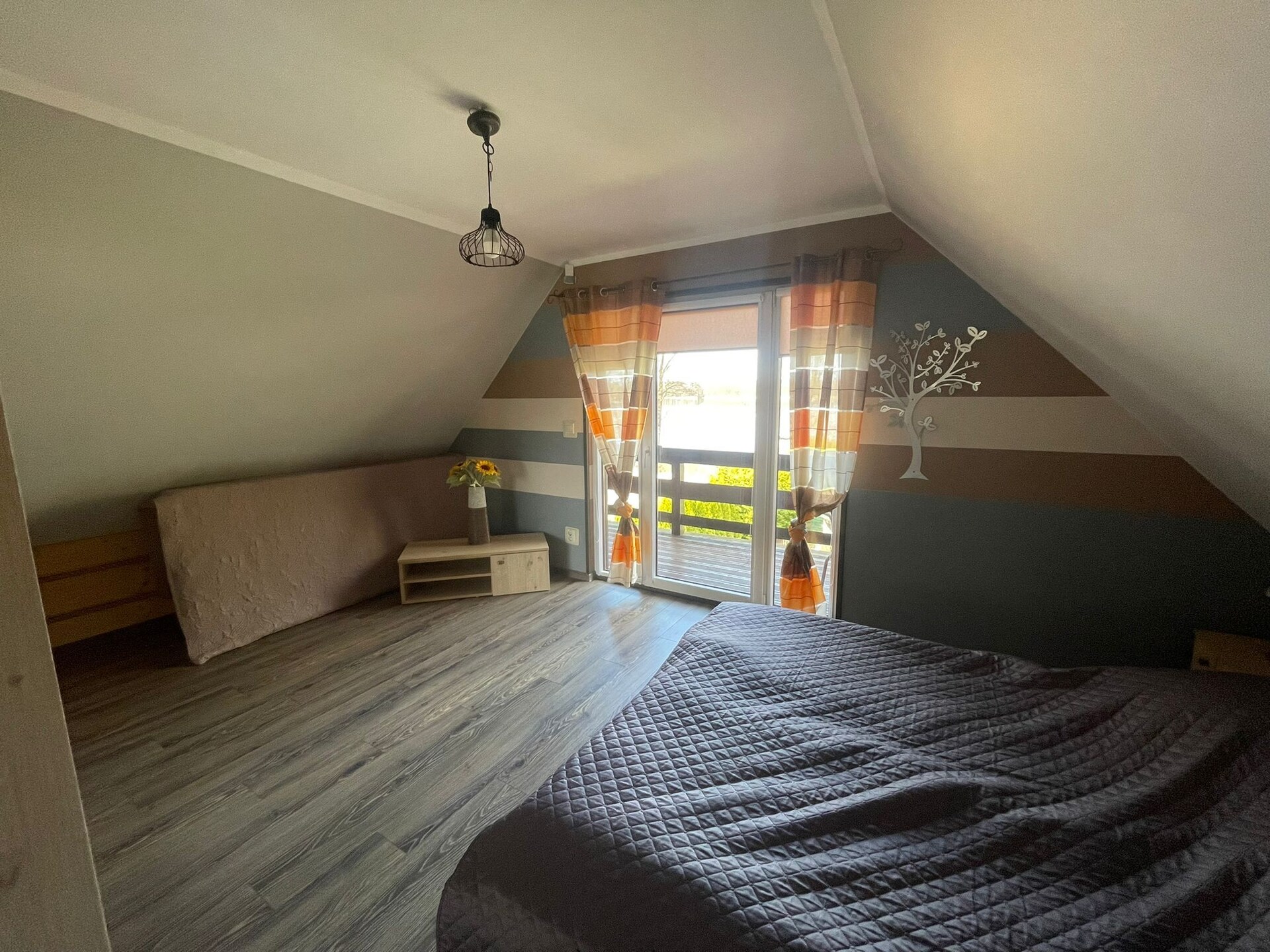 Rustgevend vakantiehuis aan het Goszczameer in Lubrza · 4 pers. - foto 11
