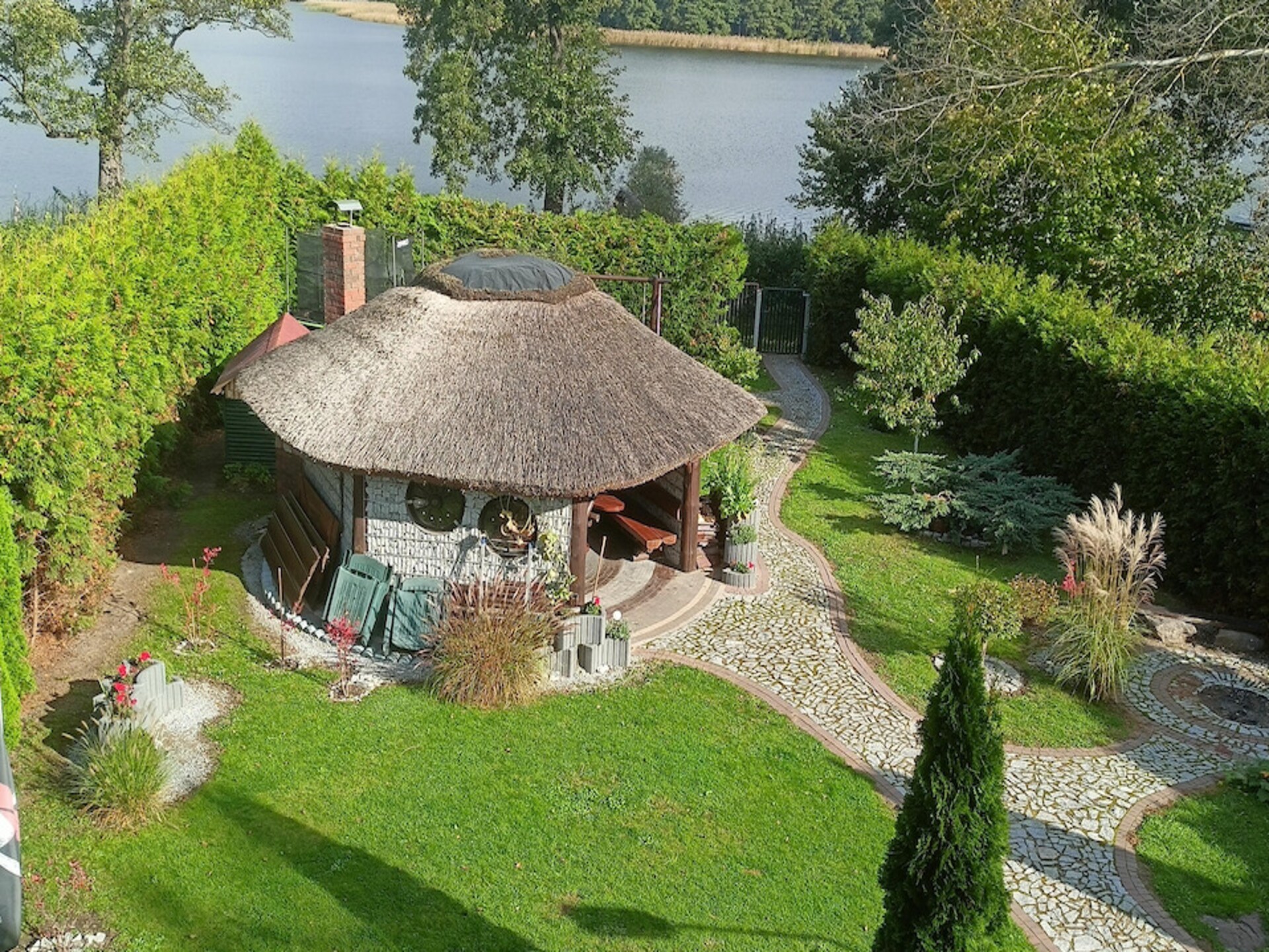 Rustgevend vakantiehuis aan het Goszczameer in Lubrza - foto 26
