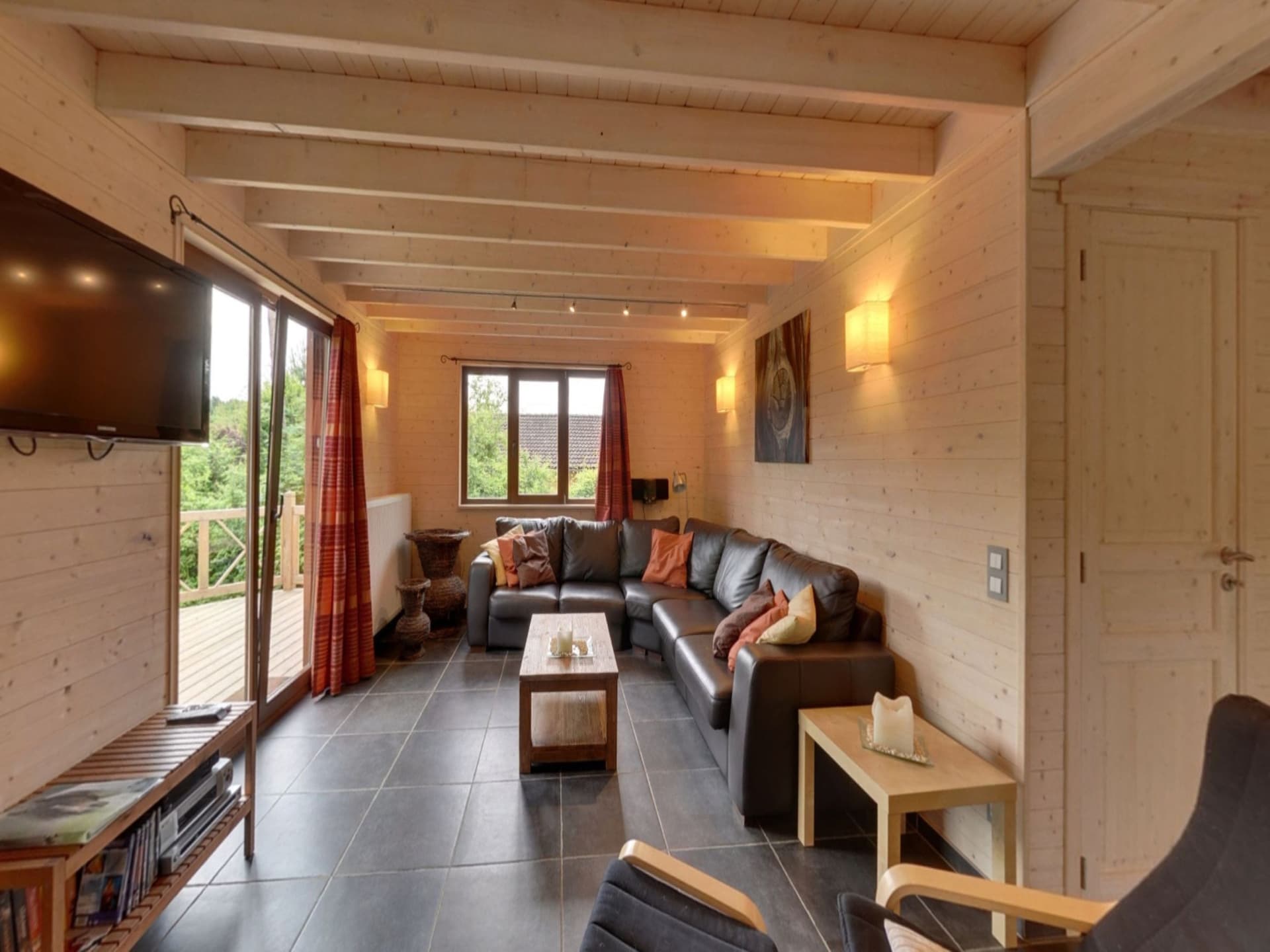 Vrijstaand chalet met sauna voor 8 personen bij Durbuy - foto 3