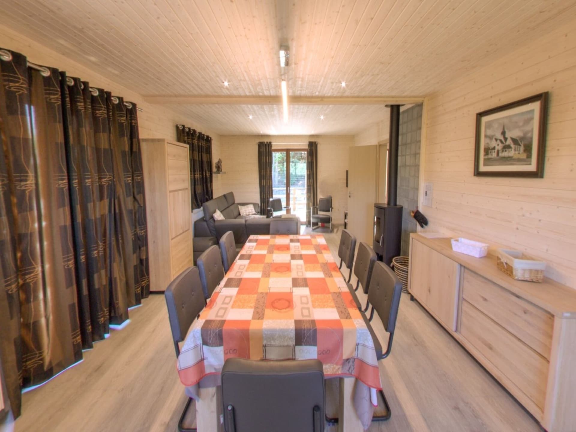 Sfeervol vakantiehuis Chalet Moyra in Barvaux voor 8 personen - foto 3