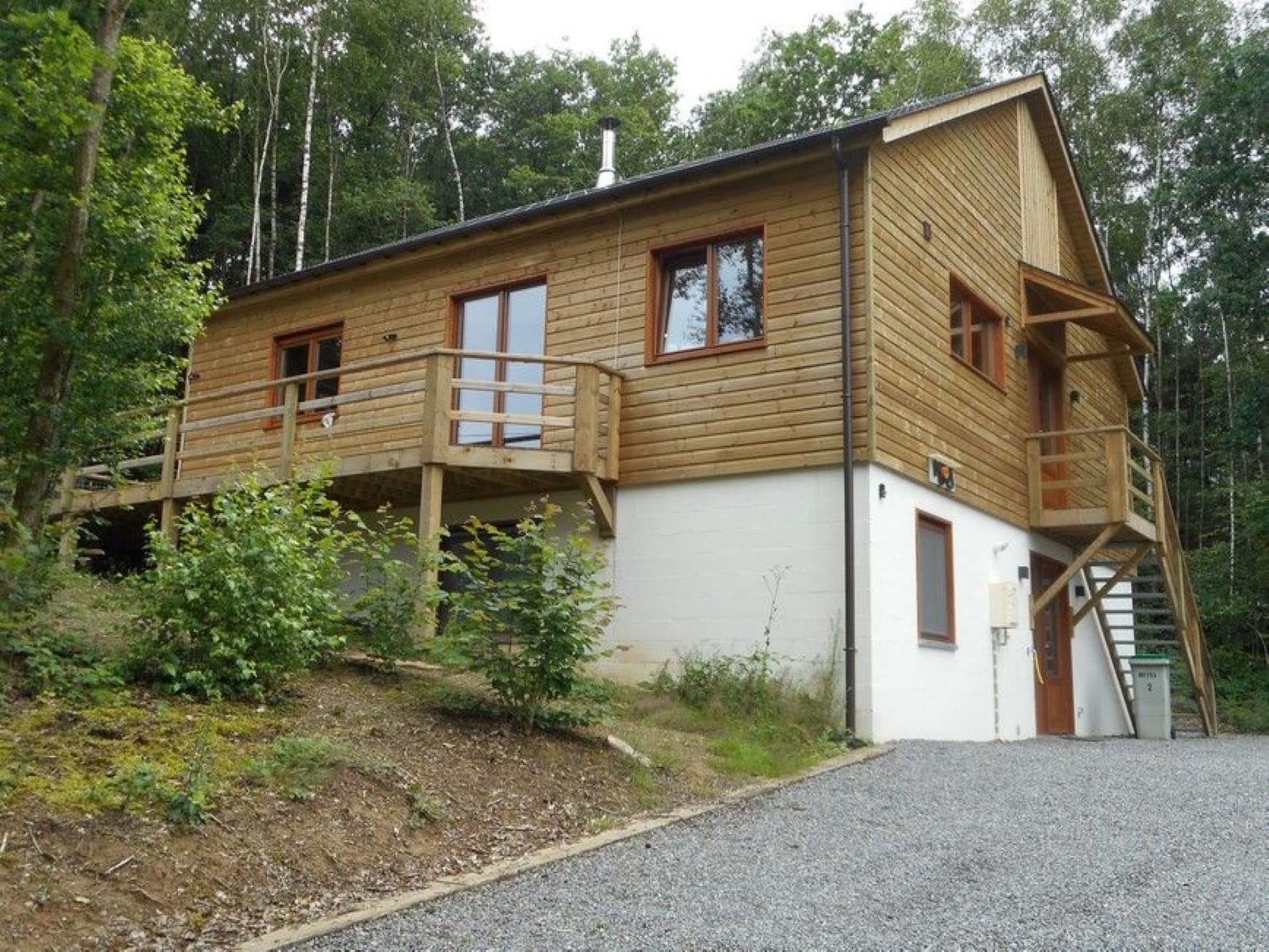 Sfeervol vakantiehuis Chalet Moyra in Barvaux voor 8 personen - foto 1