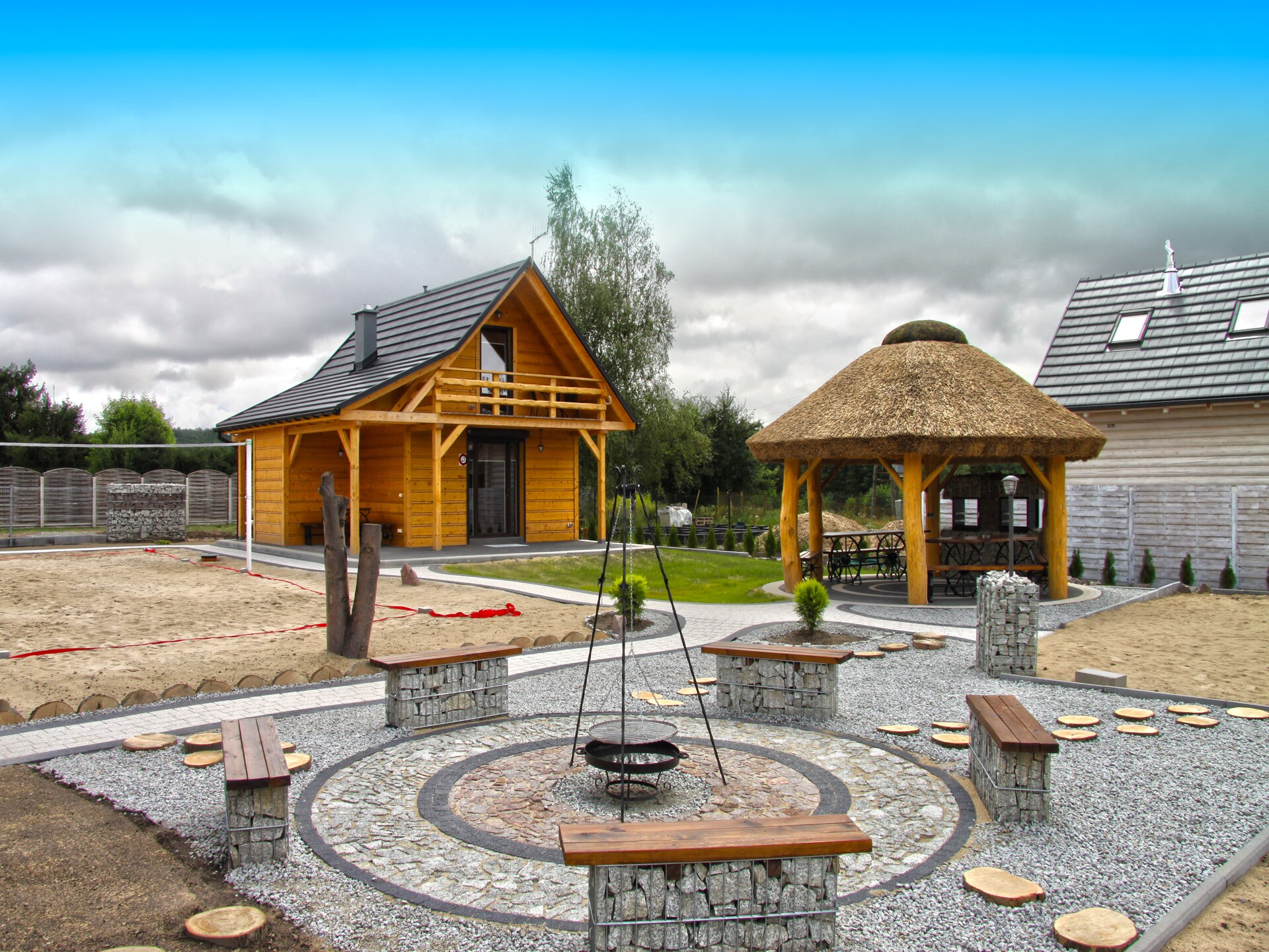 Sfeervol vakantiehuis met open haard vlakbij Goszczmeer in Lubrza - foto 24