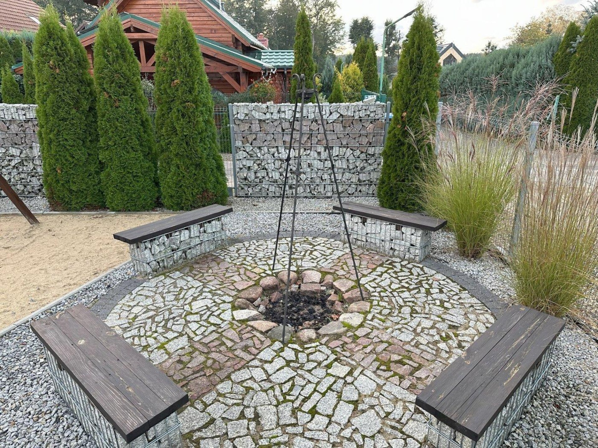 Gezellig góralski vakantiehuis met open haard bij het Goszczmeer - foto 26