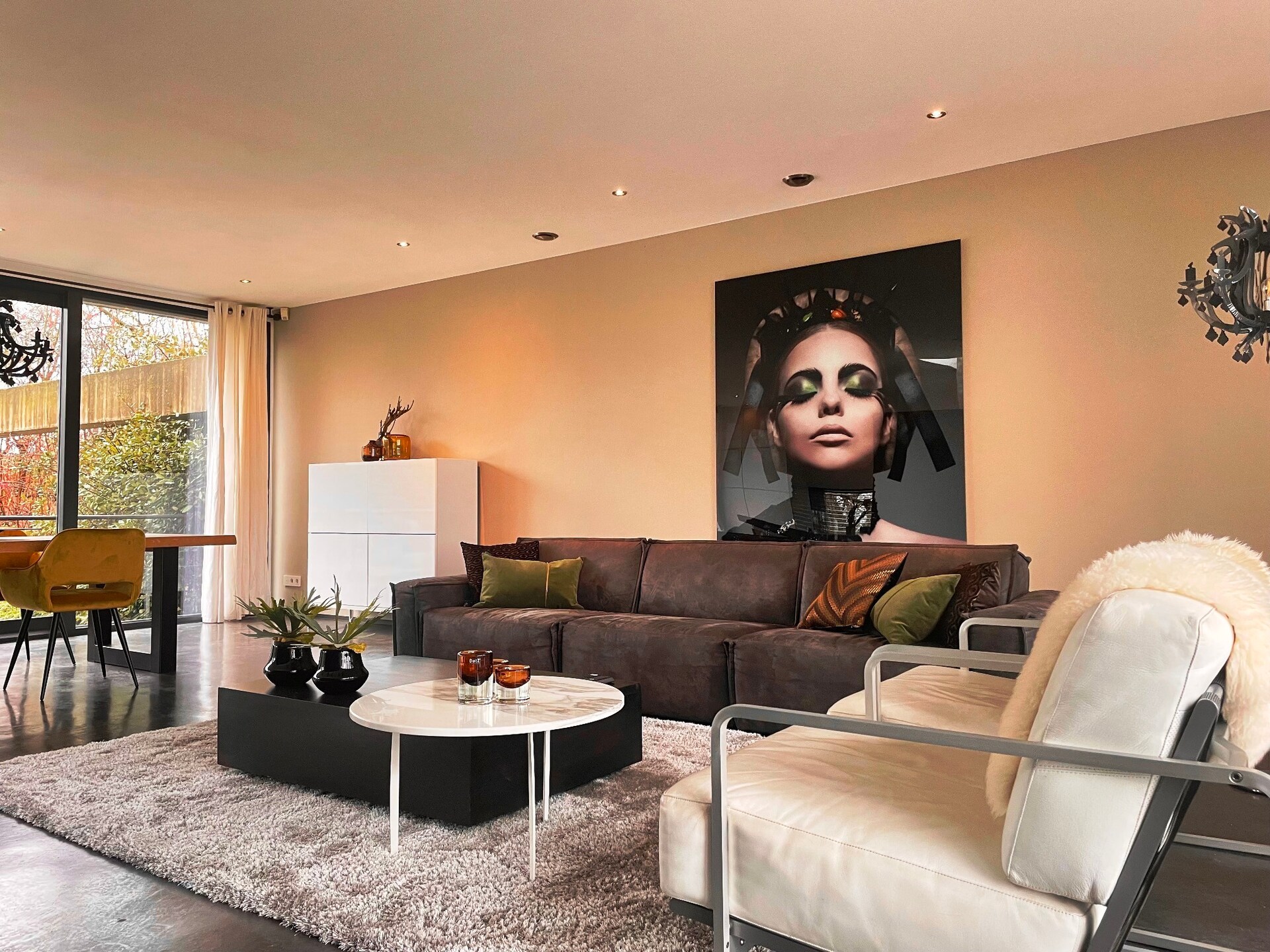 Betonnen Boshuis: wellnessvilla met privé spa op landgoed Bergvliet - foto 12