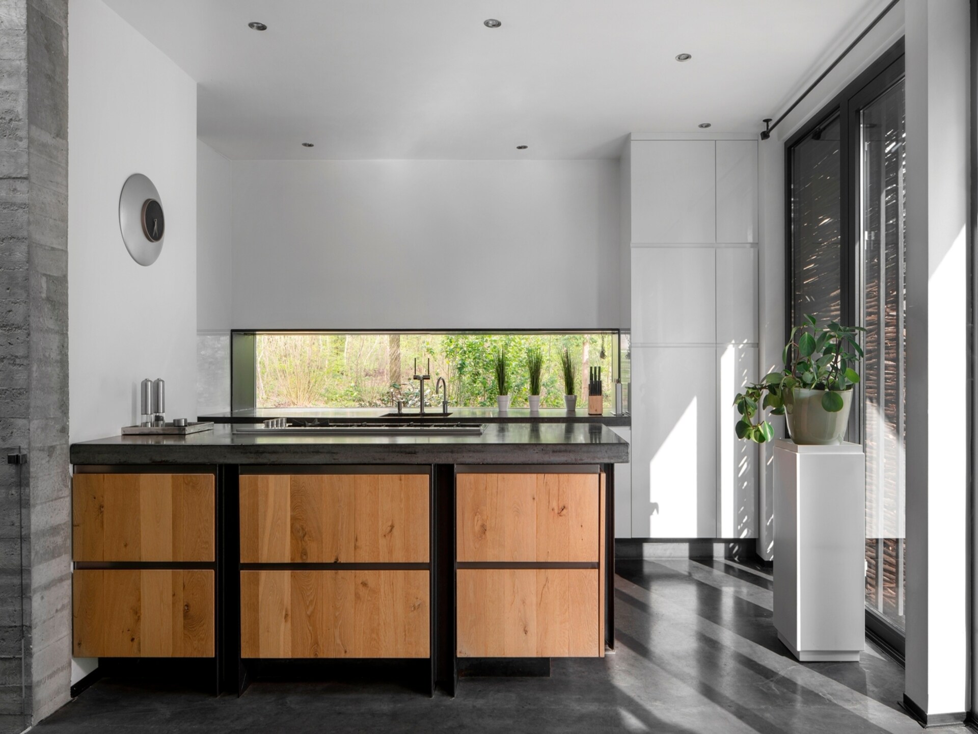 Betonnen Boshuis: wellnessvilla met privé spa op landgoed Bergvliet - foto 14