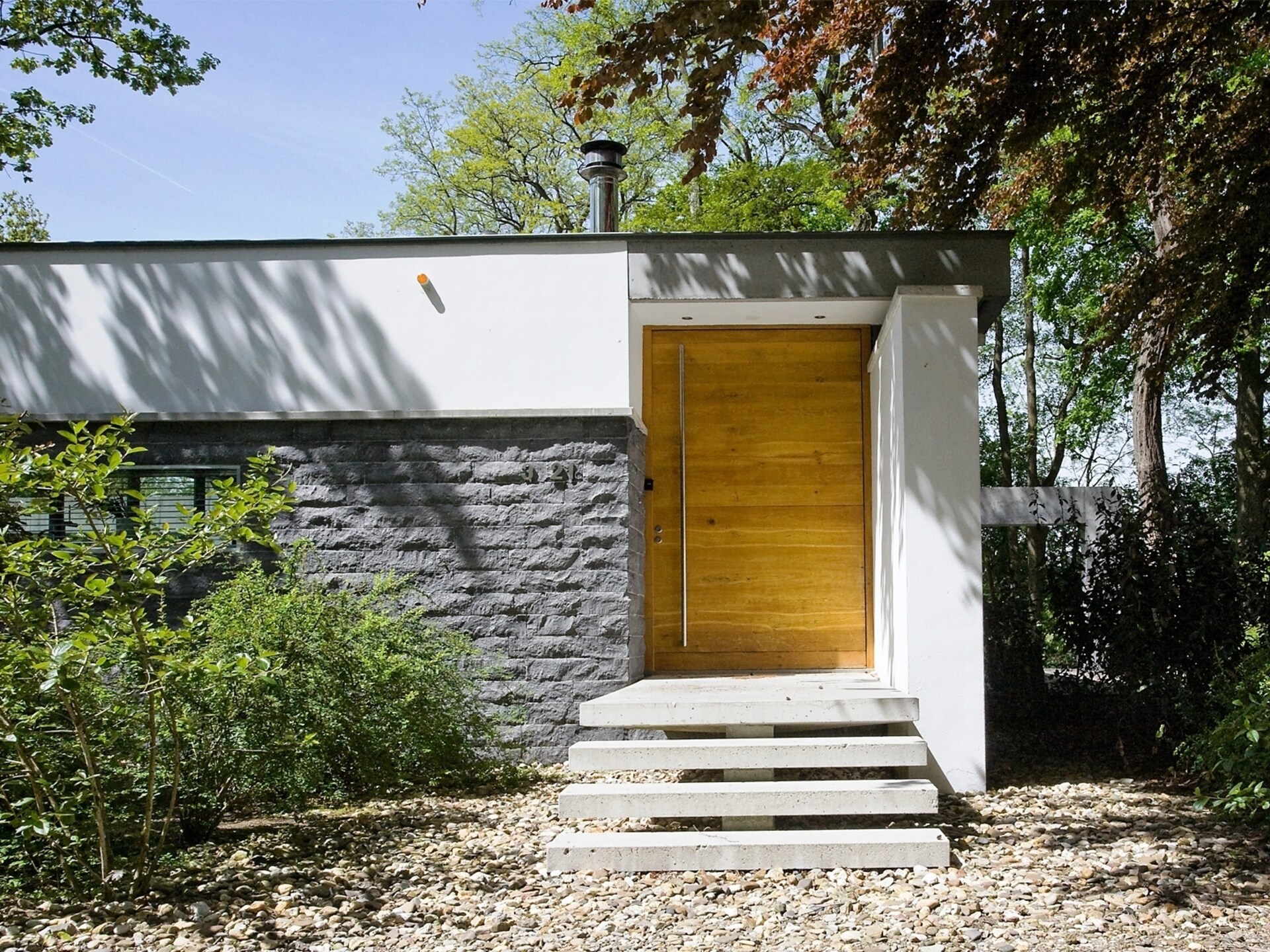 Betonnen Boshuis: wellnessvilla met privé spa op landgoed Bergvliet - foto 9