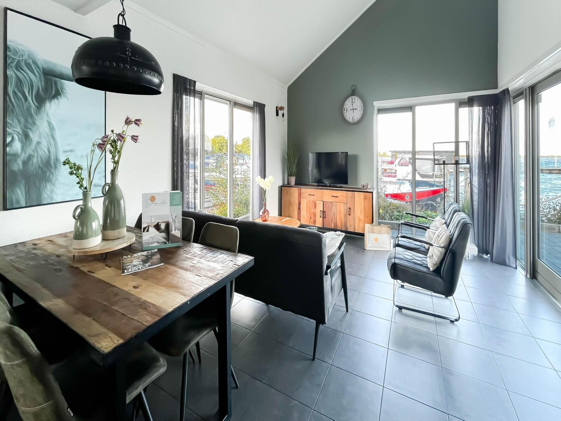 Droomzicht: modern vakantiehuis aan het water bij Uitgeest - foto 12