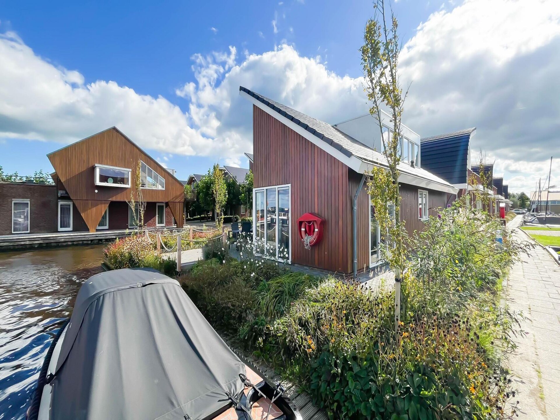 Droomzicht: modern vakantiehuis aan het water bij Uitgeest - foto 25