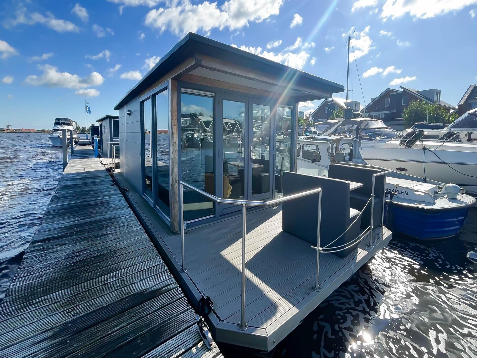 Golfzicht: modern vakantiehuis direct aan het water van Uitgeest - foto 17