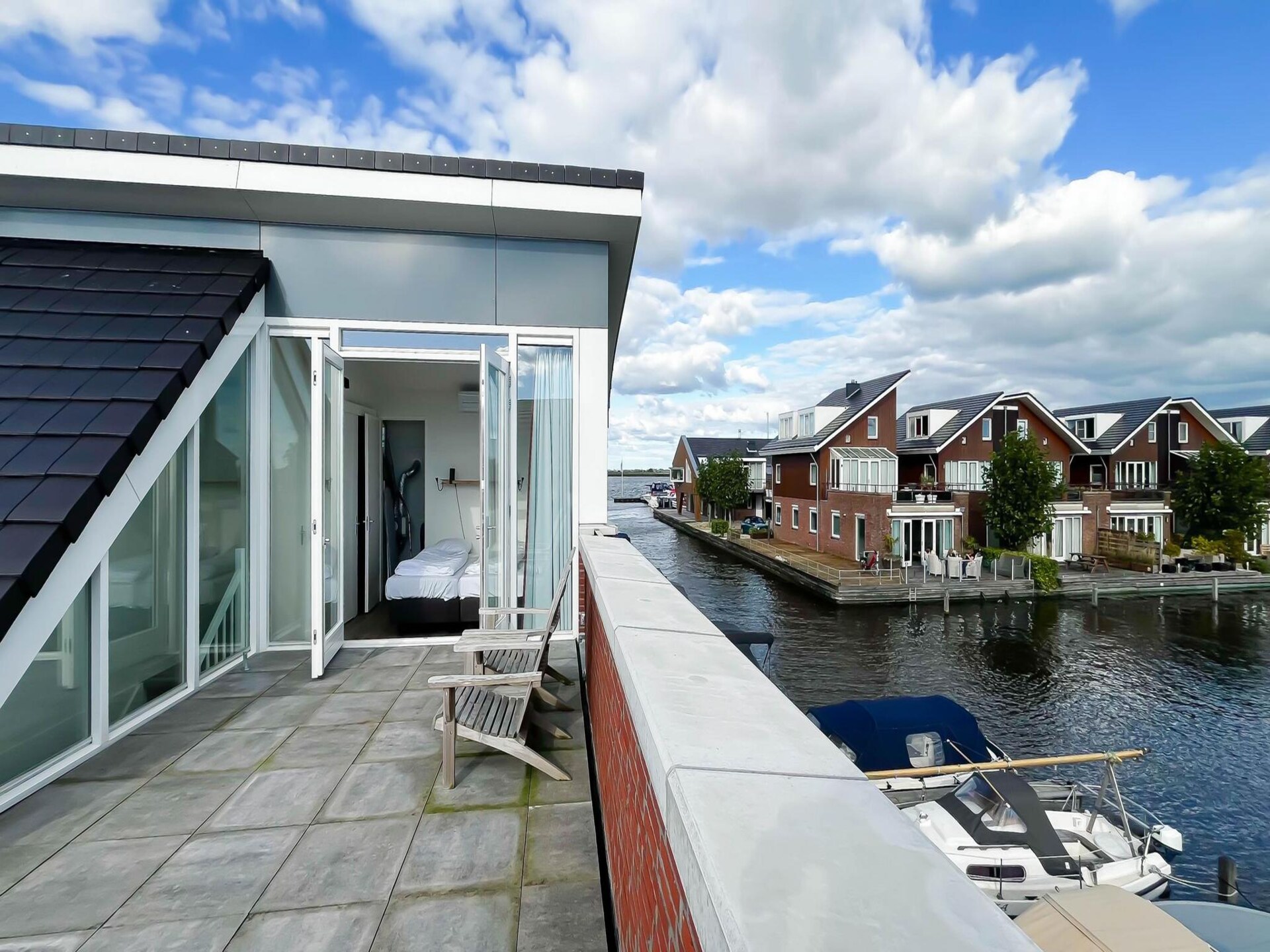 Havenzicht: Modern vakantiehuis aan het water in Uitgeest - foto 22