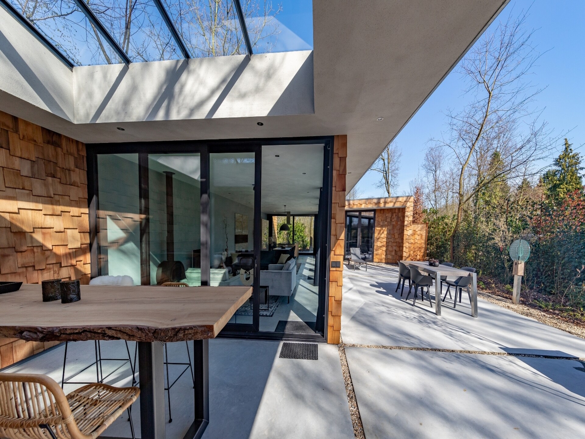 Luxe cederhouten boshuis met houtgestookte hottub op landgoed Bergvliet - foto 25