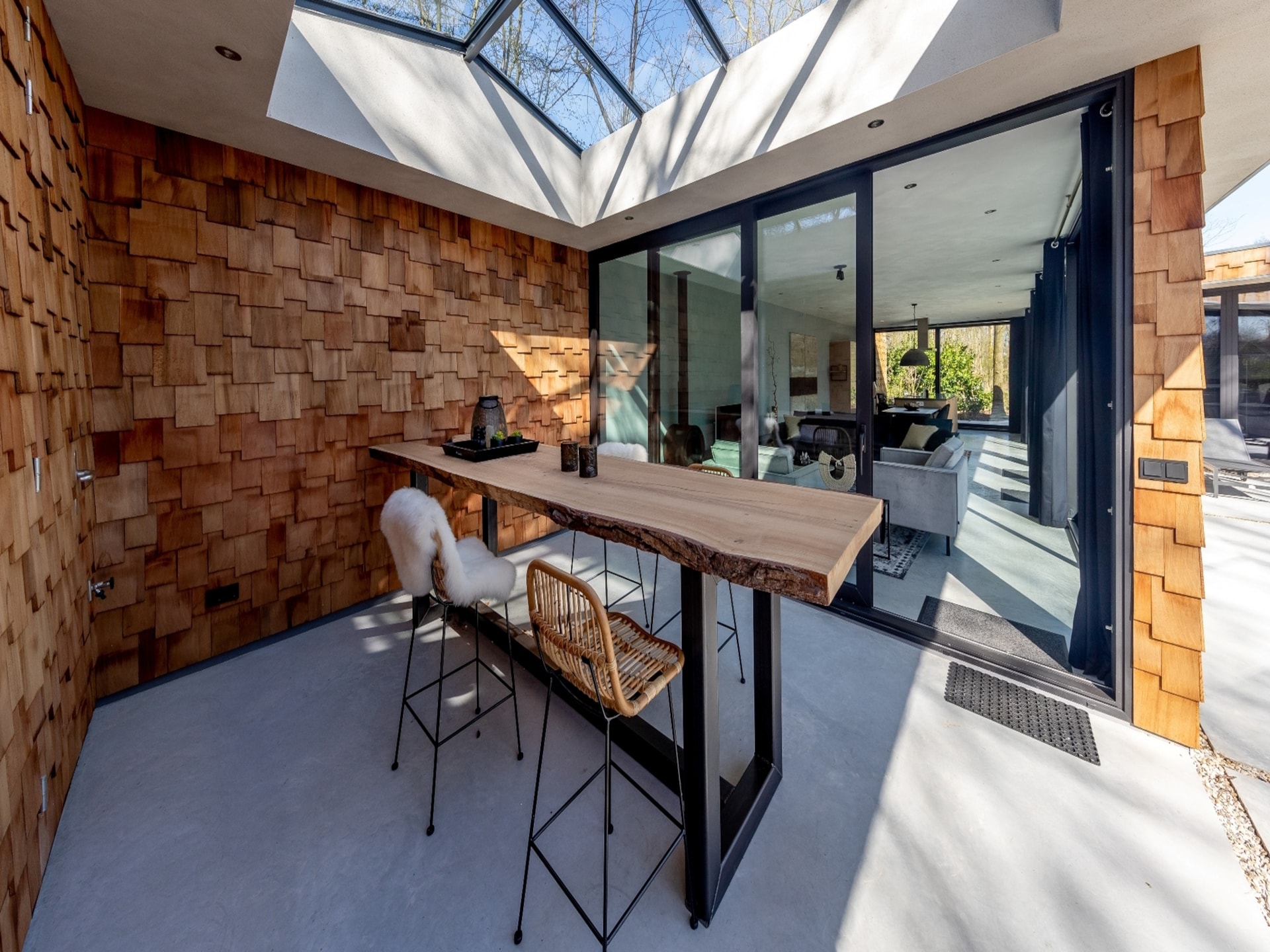 Luxe cederhouten boshuis met houtgestookte hottub op landgoed Bergvliet - foto 32