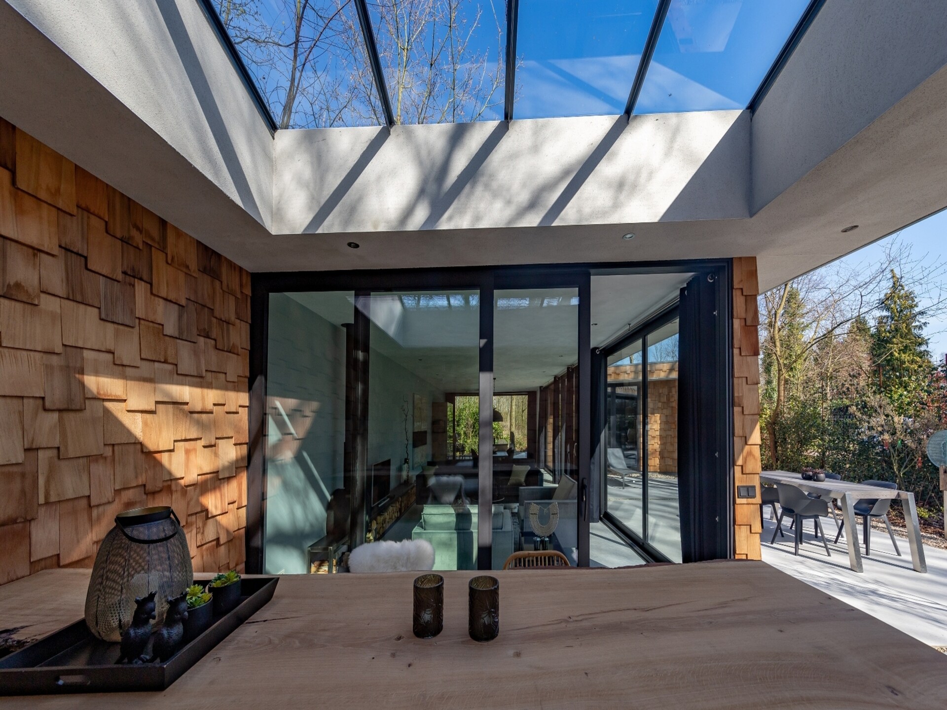 Luxe cederhouten boshuis met houtgestookte hottub op landgoed Bergvliet - foto 33