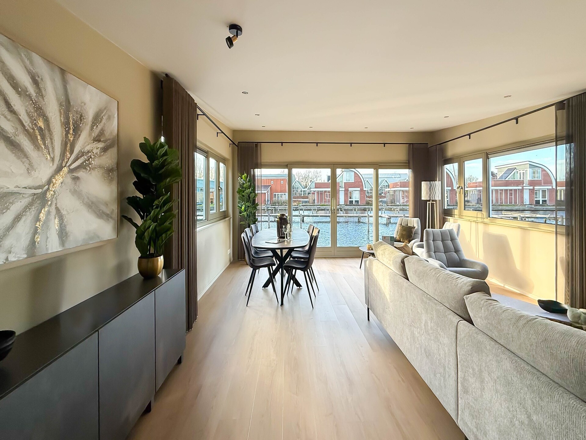 Jachtzicht: Modern vakantiehuis aan rustige jachthaven in Uitgeest - foto 7