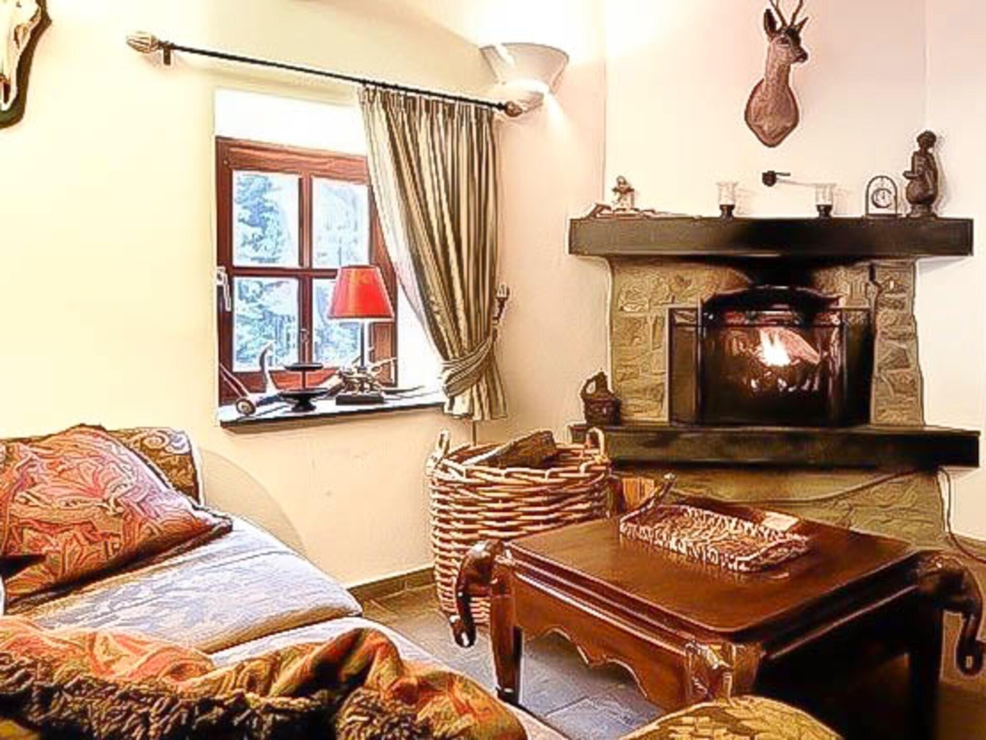Landhuis la Forêt: 12-persoons vakantiehuis met zwembad en sauna in Stoumont - foto 14