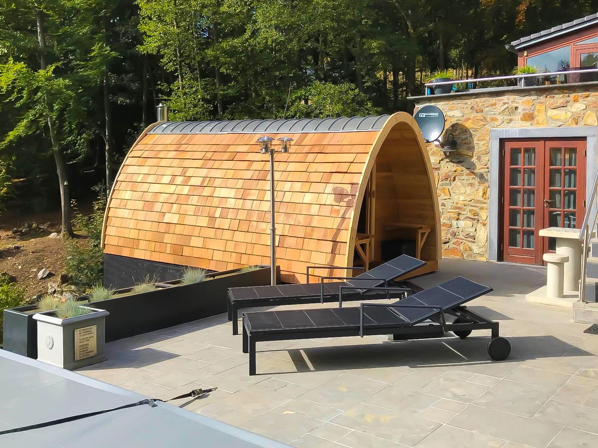 Landhuis la Forêt: 12-persoons vakantiehuis met zwembad en sauna in Stoumont - foto 29