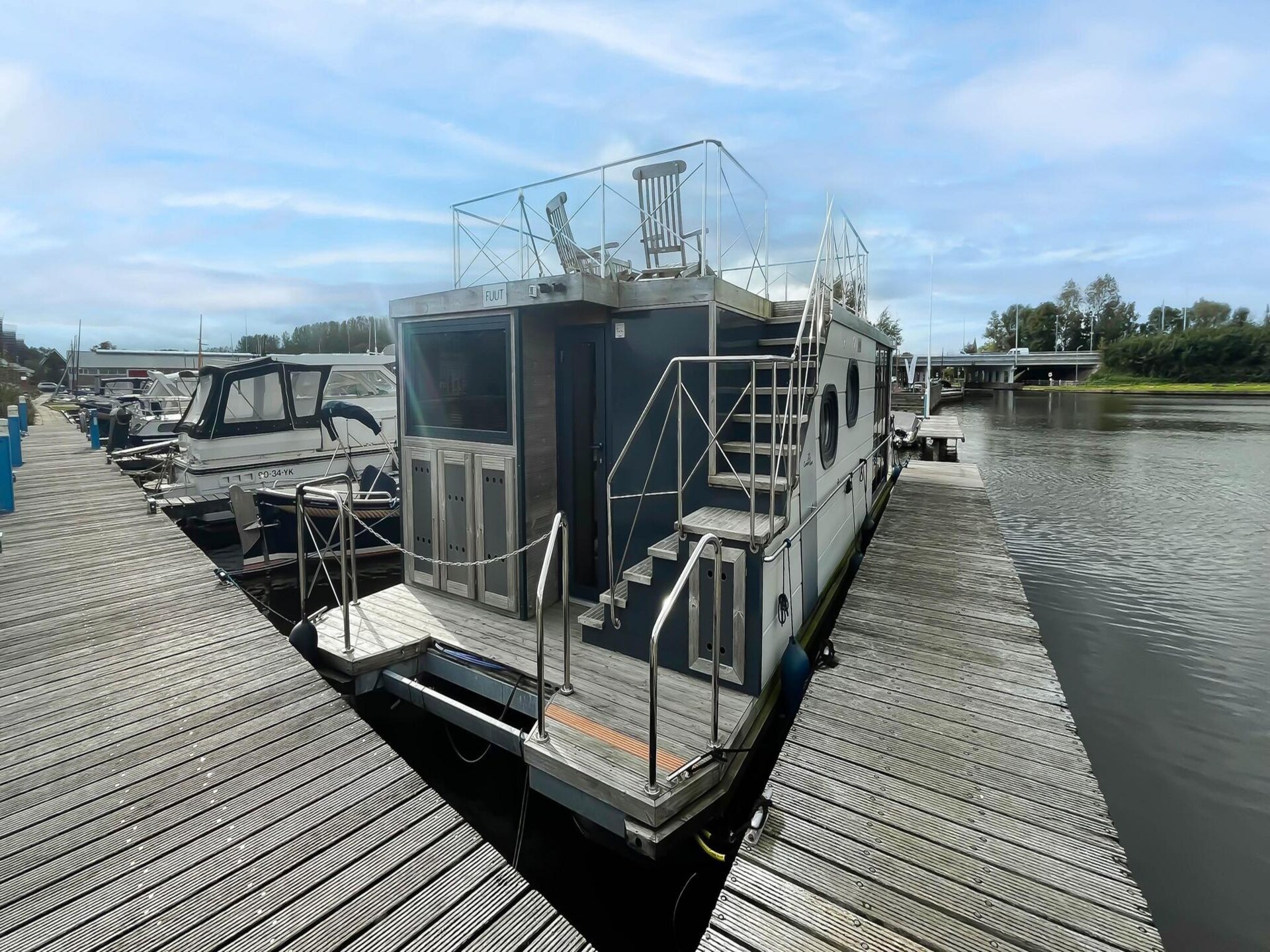 Meerzicht – Unieke woonboot met panoramisch uitzicht op het Uitgeestermeer - foto 7
