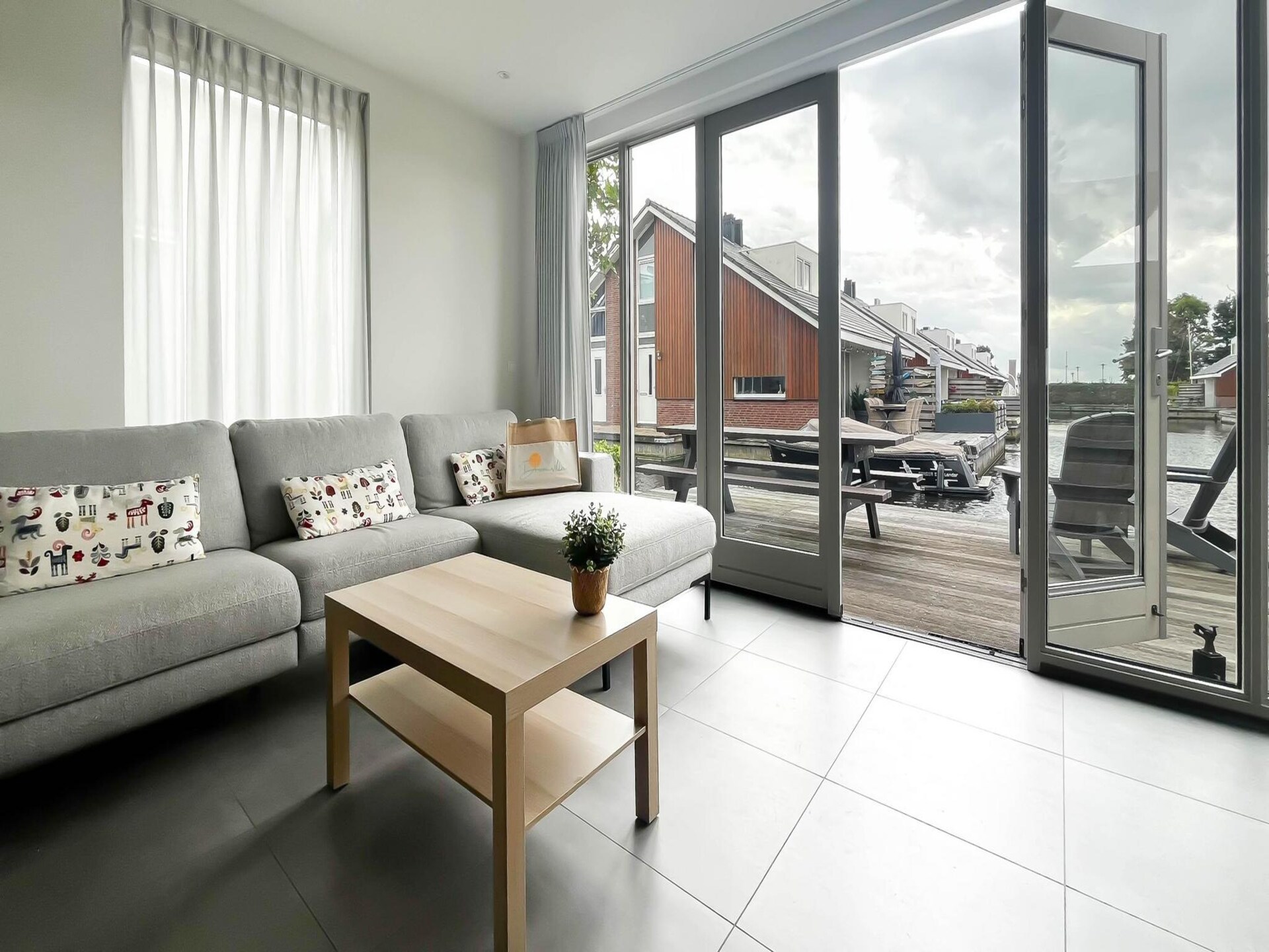 Schelpzicht: Modern appartement met privéterras aan de jachthaven van Uitgeest - foto 8