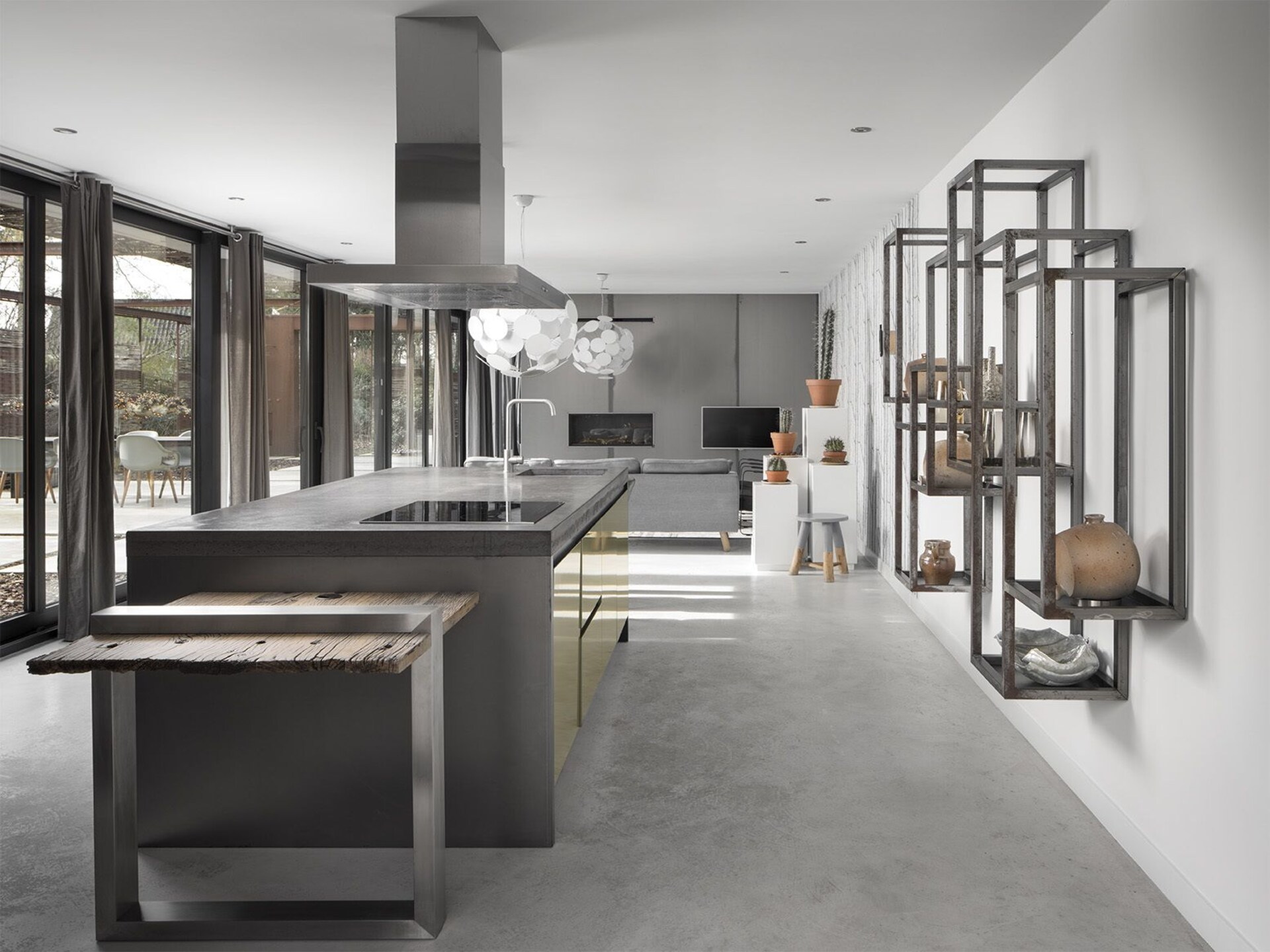 Stalen Boshuis: Designvilla met sauna en hottub op Landgoed Bergvliet - foto 18