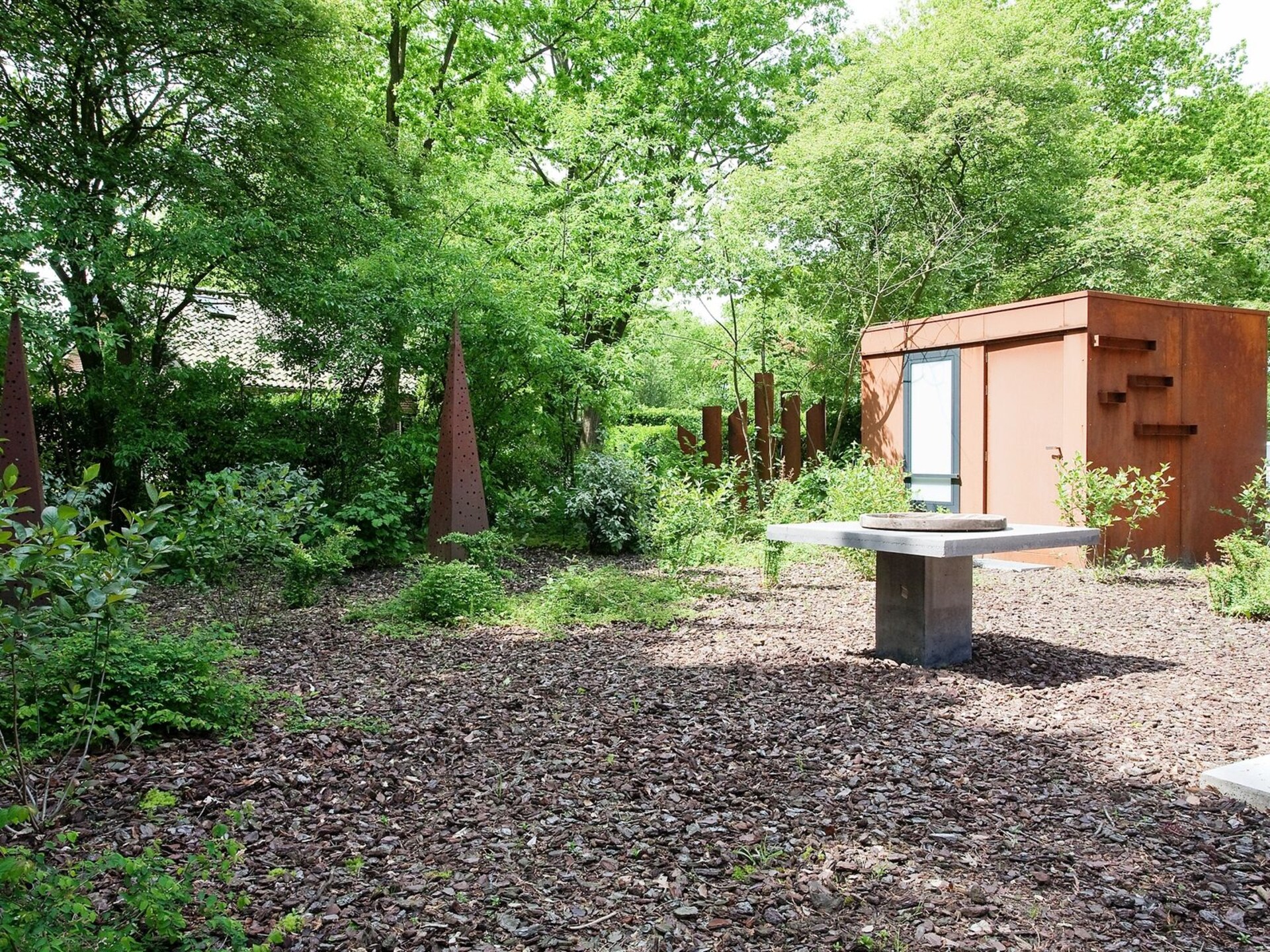 Stalen Boshuis: Designvilla met sauna en hottub op Landgoed Bergvliet - foto 7