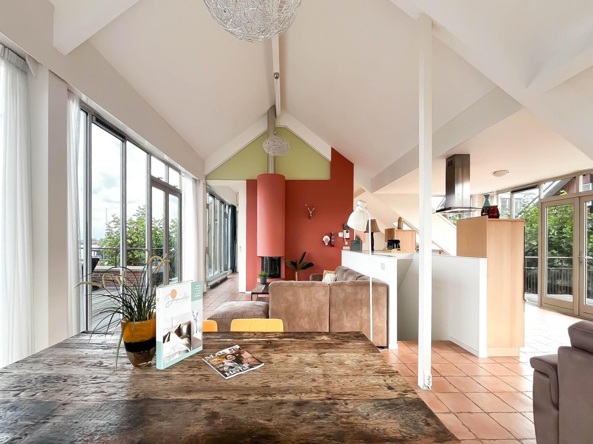 Sterrenzicht: Modern penthouse met panoramisch uitzicht over Uitgeestmeer - foto 9