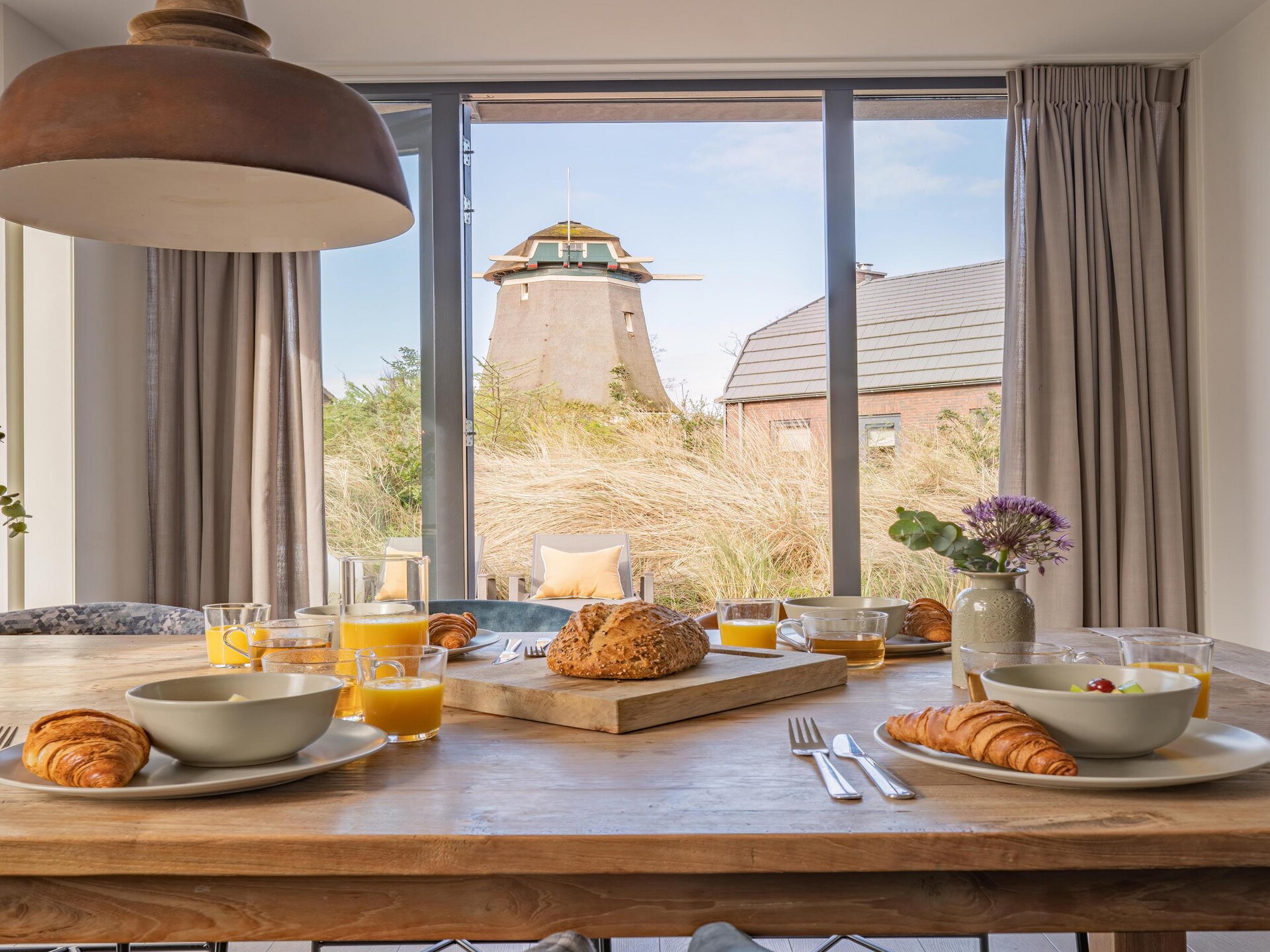 Zicht op de Molen: luxe vakantiehuis met sauna in Egmondse duinen - foto 13