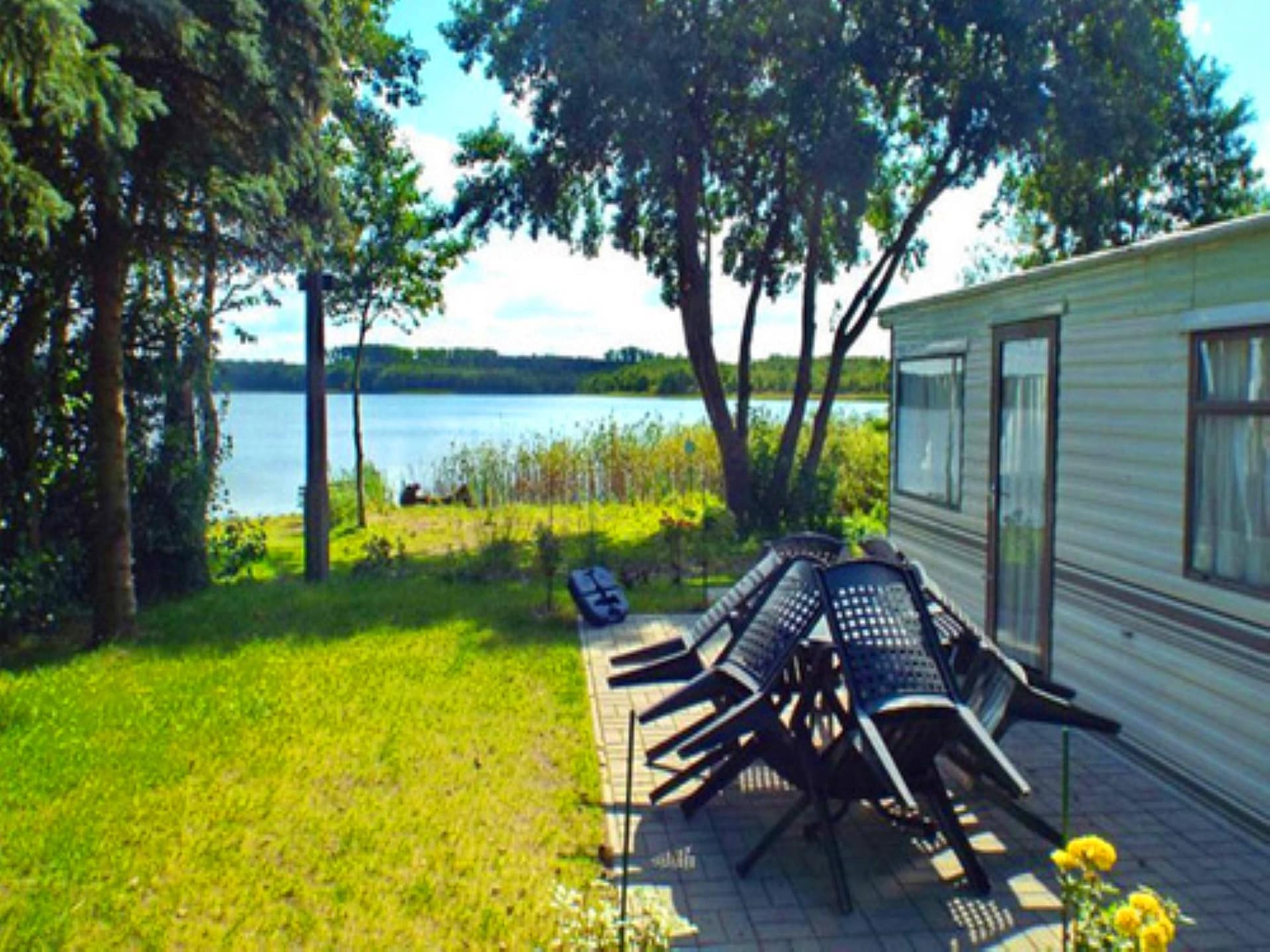 4-persoons stacaravan aan het meer in Dabel · 4 pers. - foto 14