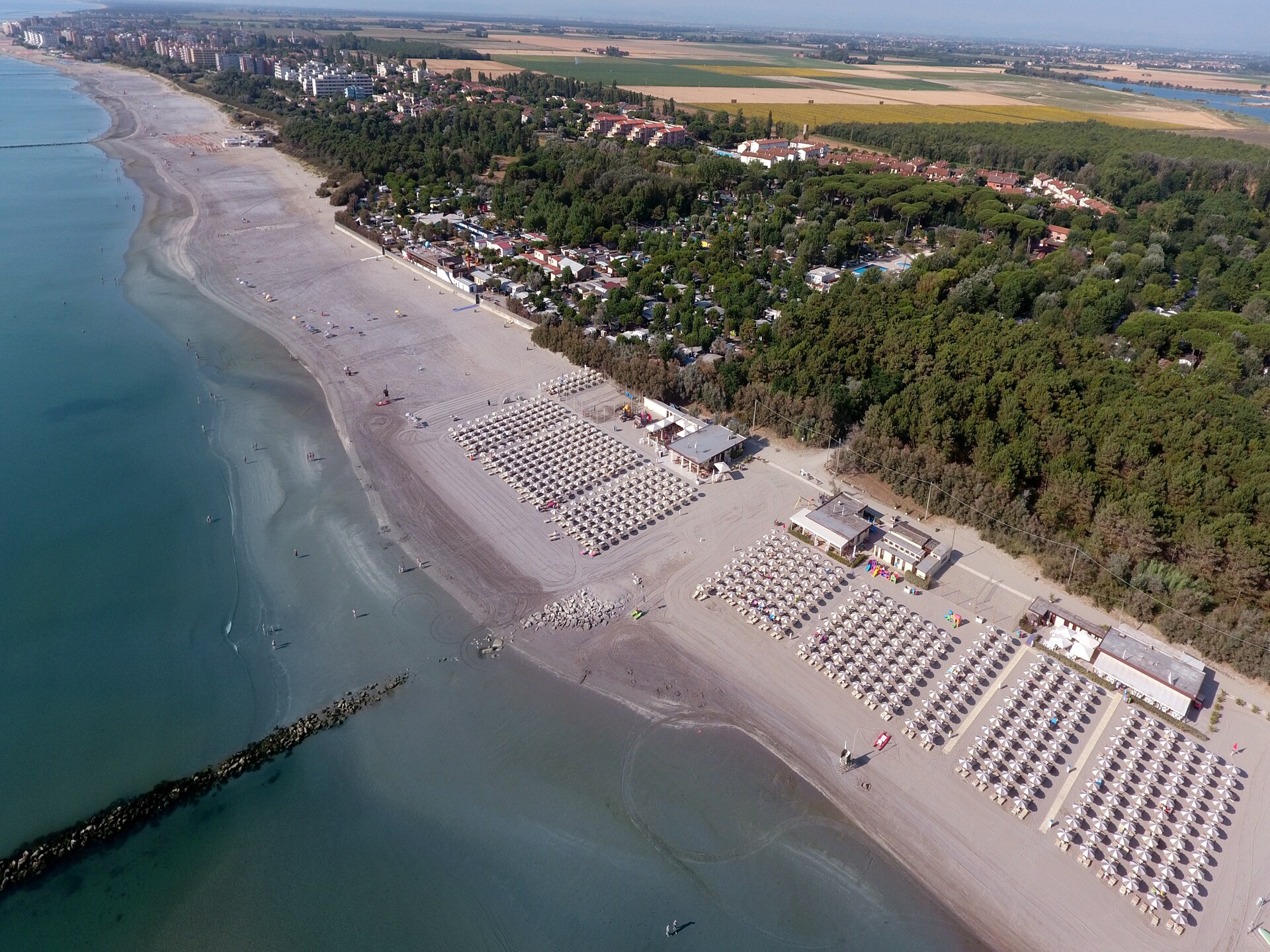 6-persoons stacaravan op 300m van zee in Punta Marina - foto 23