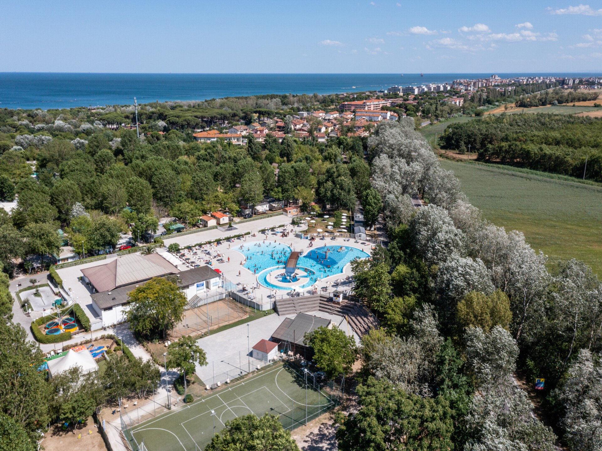 6-persoons stacaravan op 300m van zee in Punta Marina - foto 27