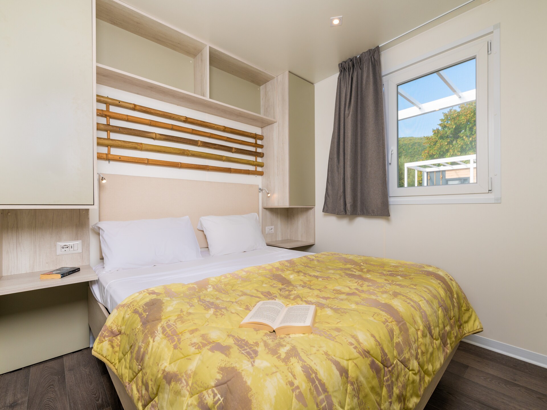 PREMIUM mobile home voor 4 personen op Camping Oliva, 50m van zee in Rabac - foto 12