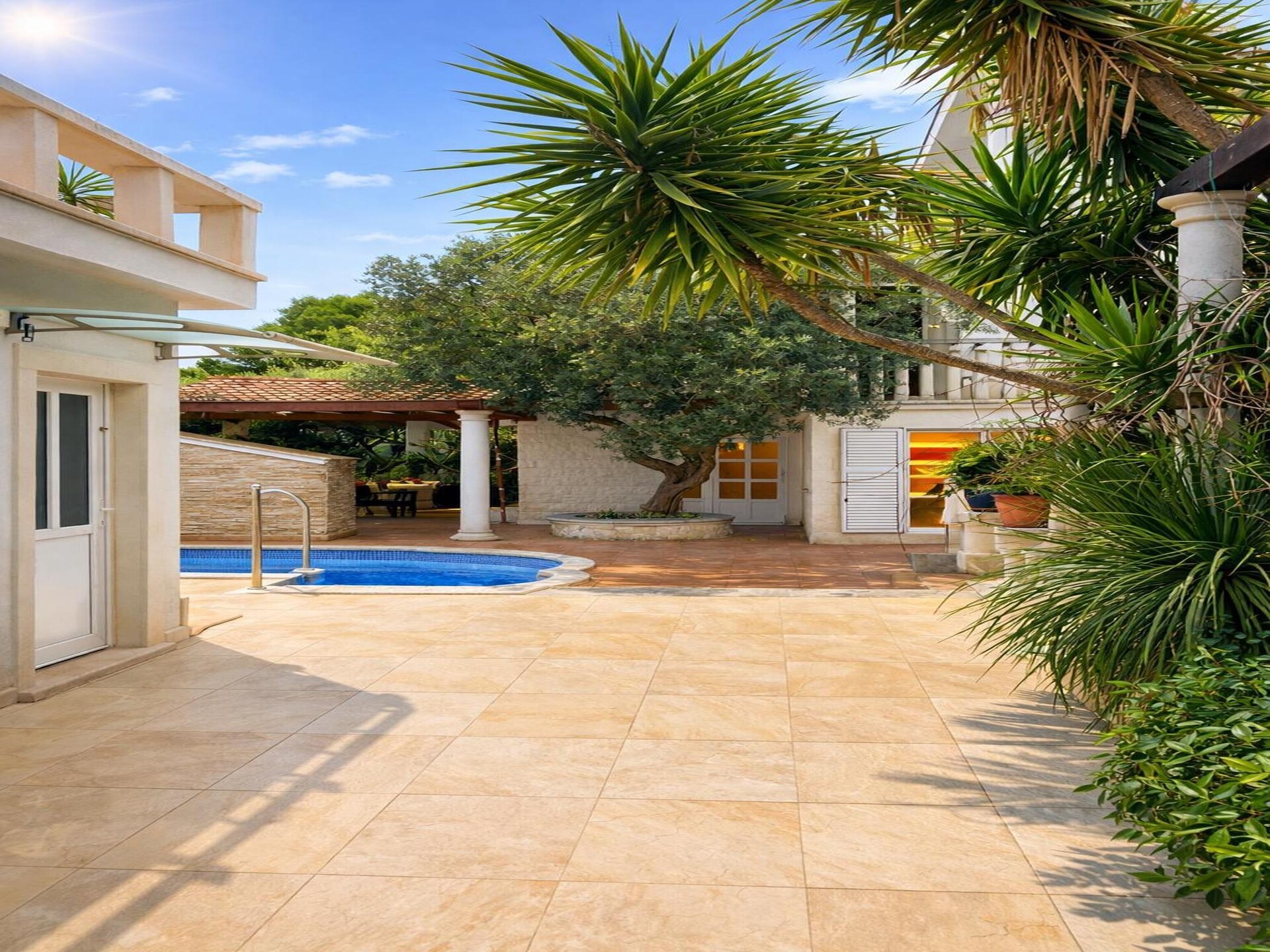 Villa Palma Maris: Luxe villa met 1500m² privétuin op 50m van zee in Sutivan - foto 34