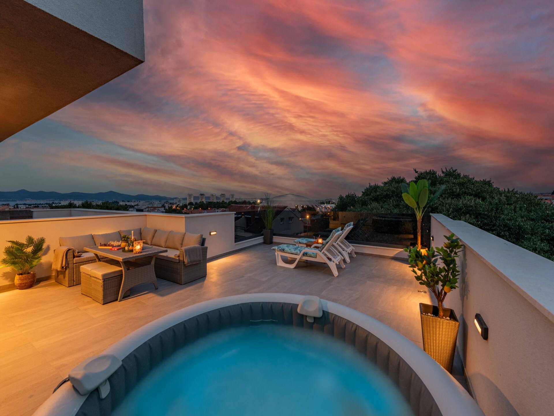 Deluxe appartement Anelle met jacuzzi en uitzicht op zee bij Zadar - foto 2