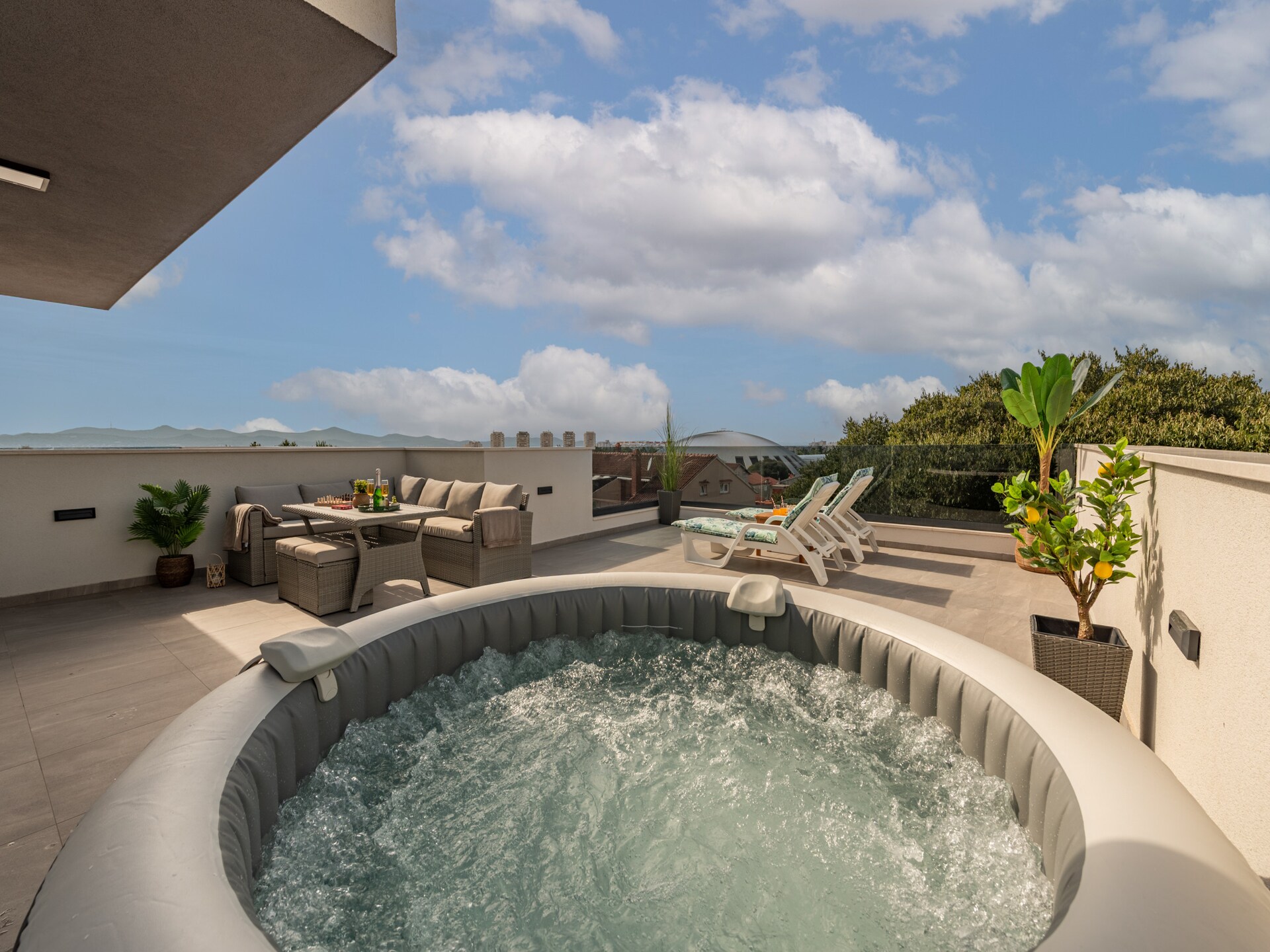 Deluxe appartement Anelle met jacuzzi en uitzicht op zee bij Zadar - foto 37